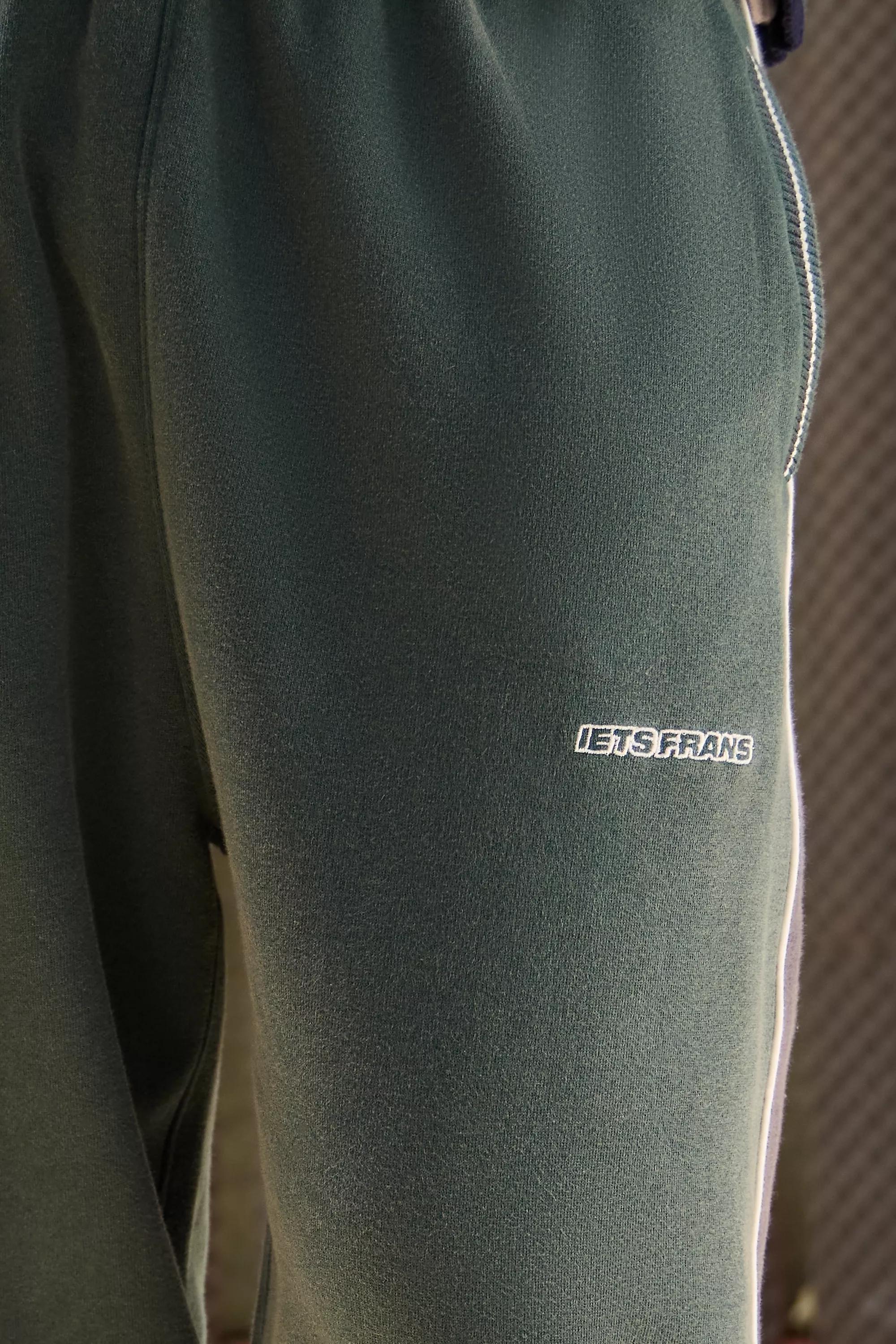 Green UO Harri Panelled Joggers, GRN, medium