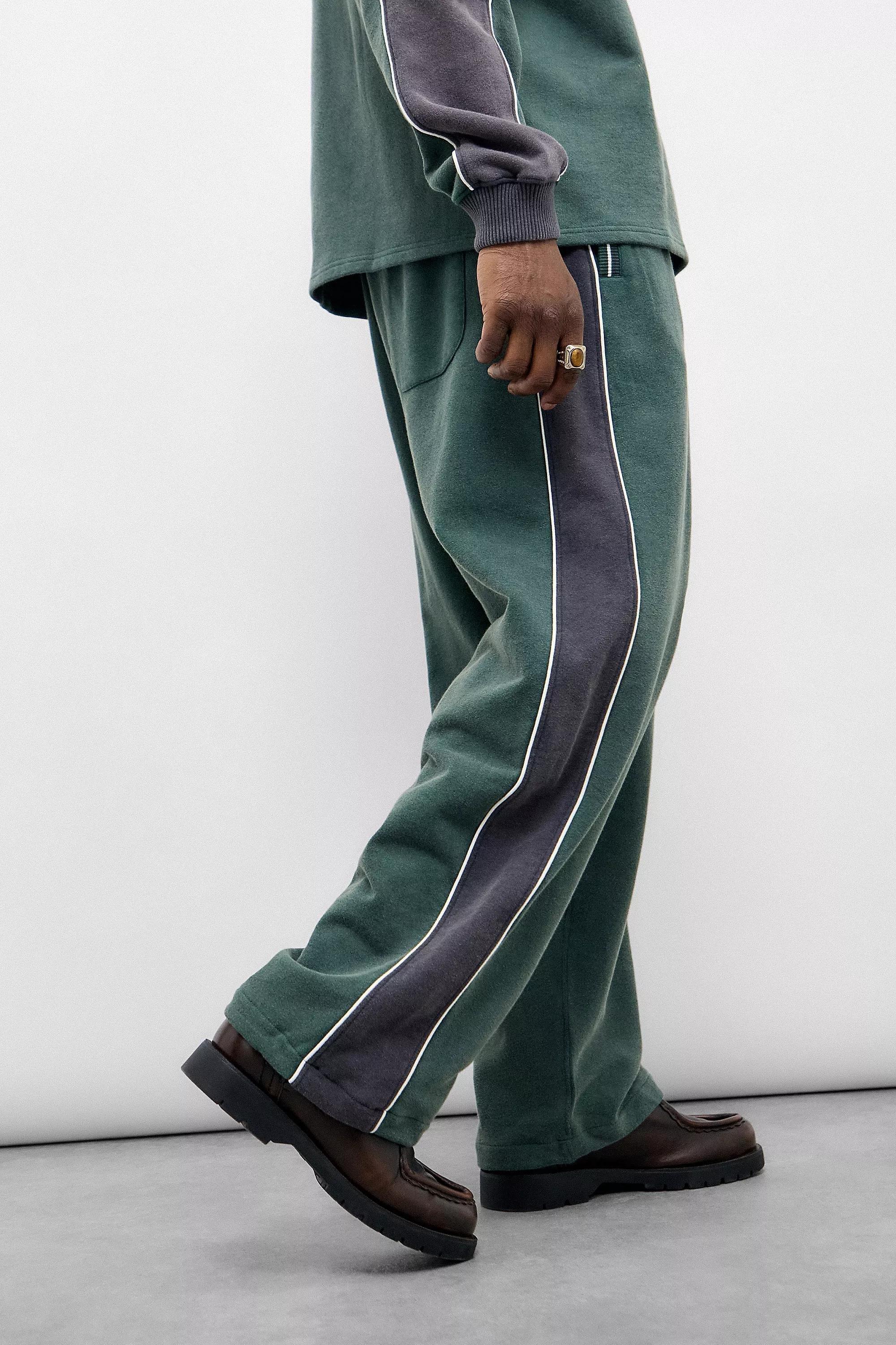 Green UO Harri Panelled Joggers, , large image number 3