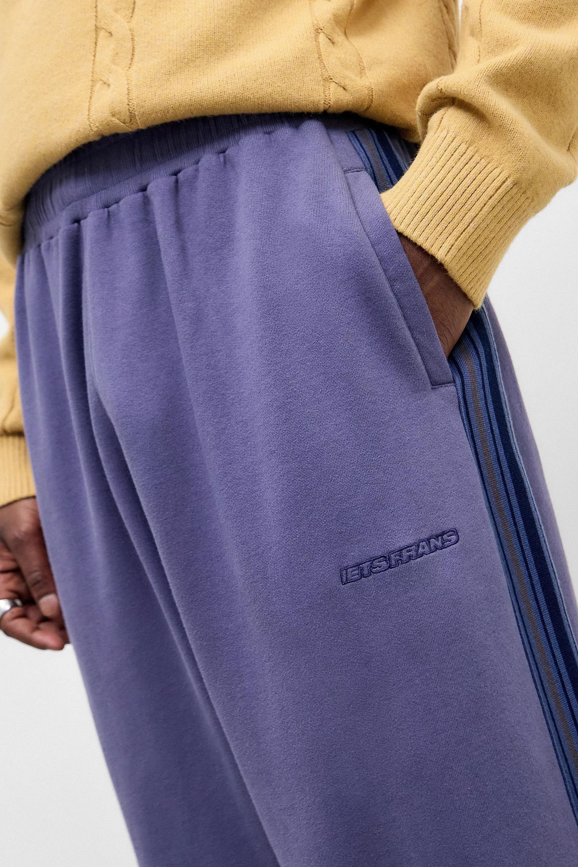 Blue Iets Frans... Washed Blue Harri Taped Joggers, , large image number 2