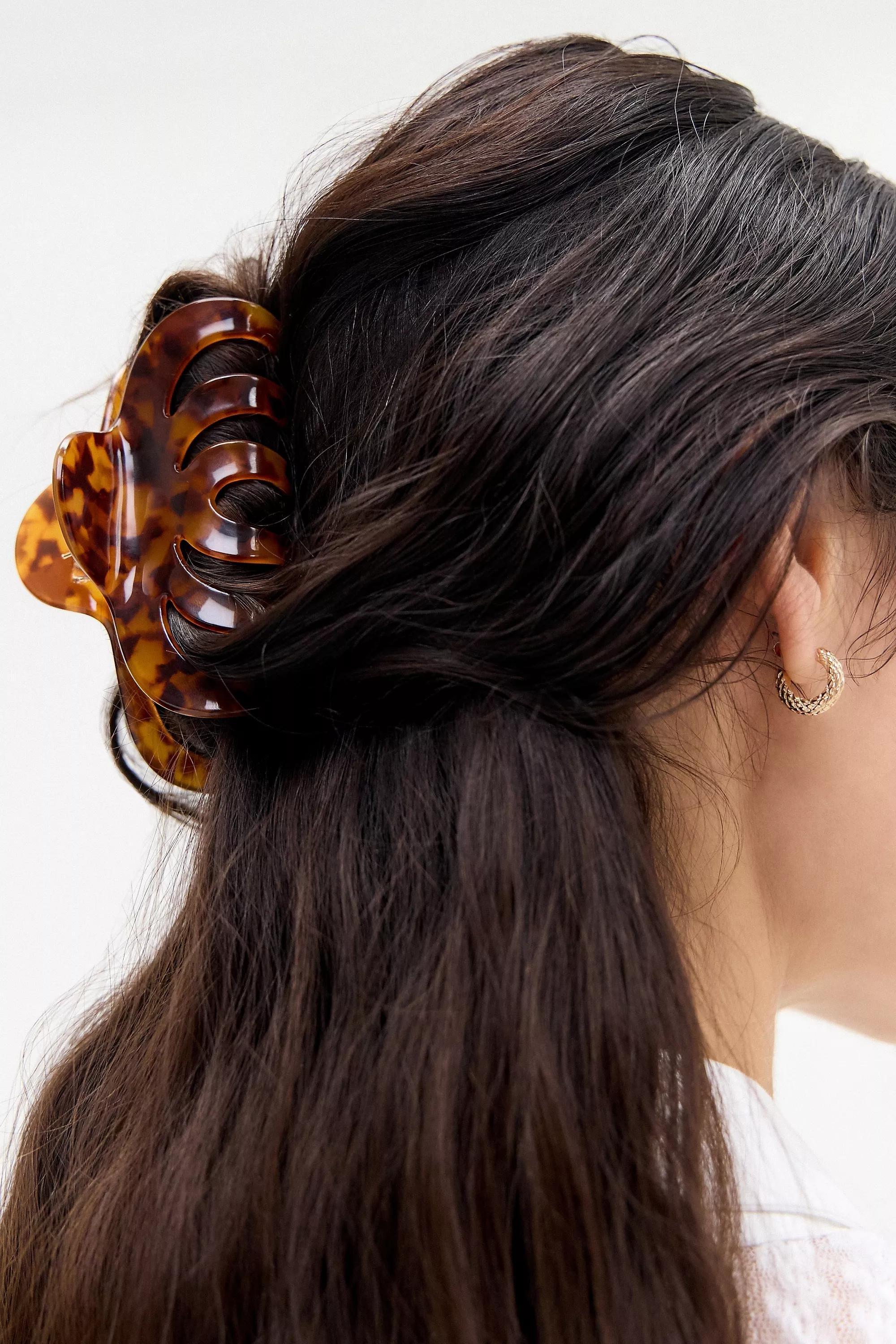 Brown Uo Ava Claw Clip, BRN, large image number 0