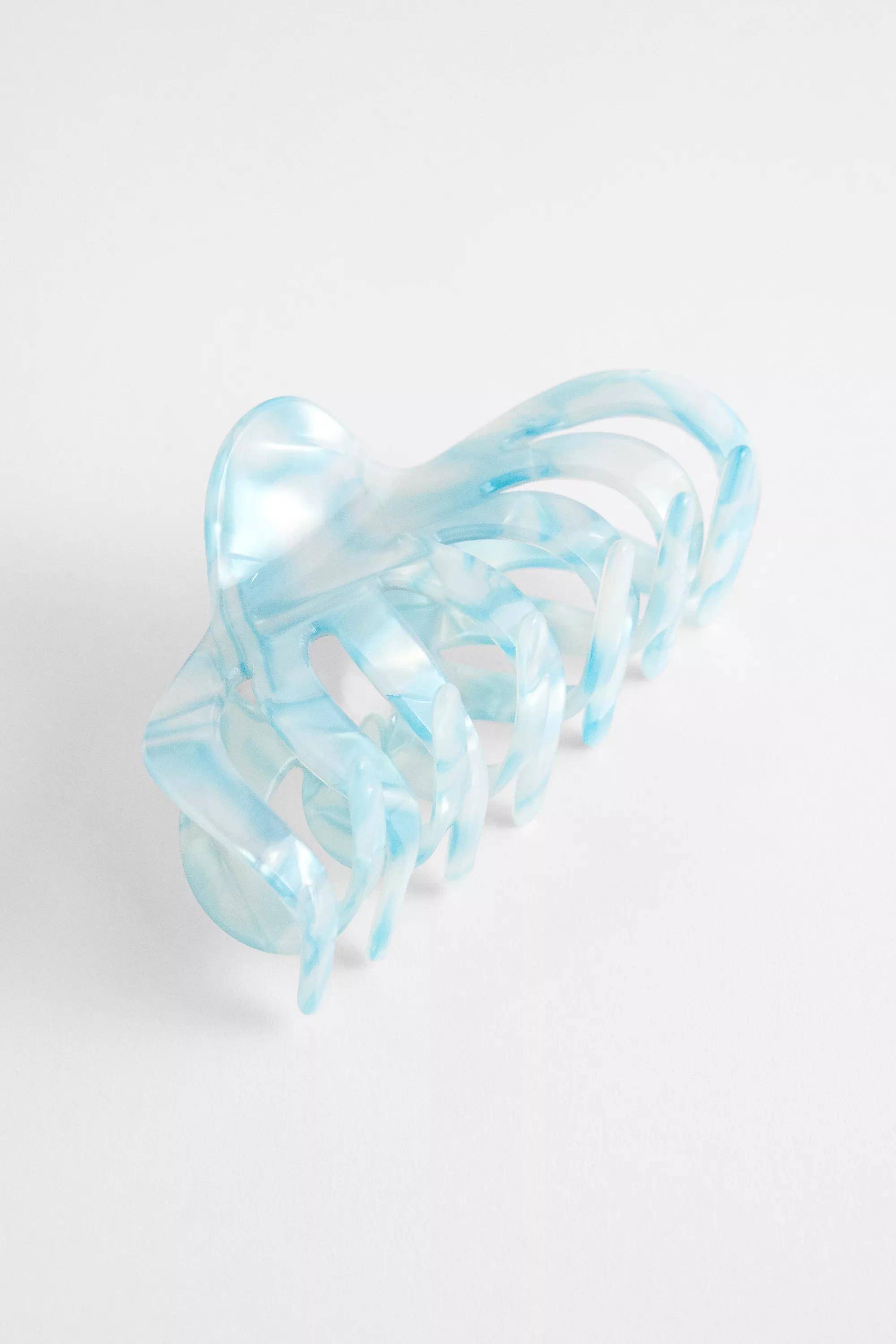 Blue Uo Ava Claw Clip, BLUE, large image number 1