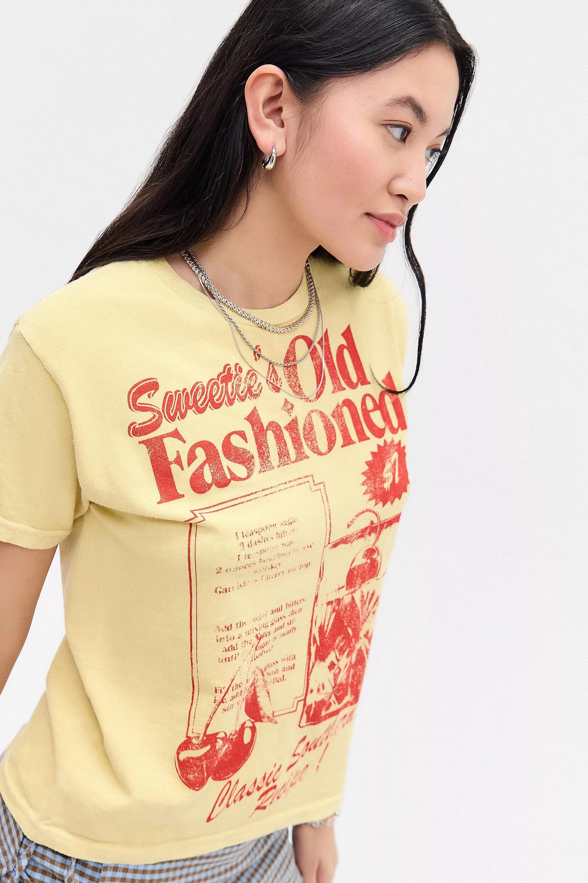 Yellow Sweet Old Fashioned T-Shirt, , large image number 2