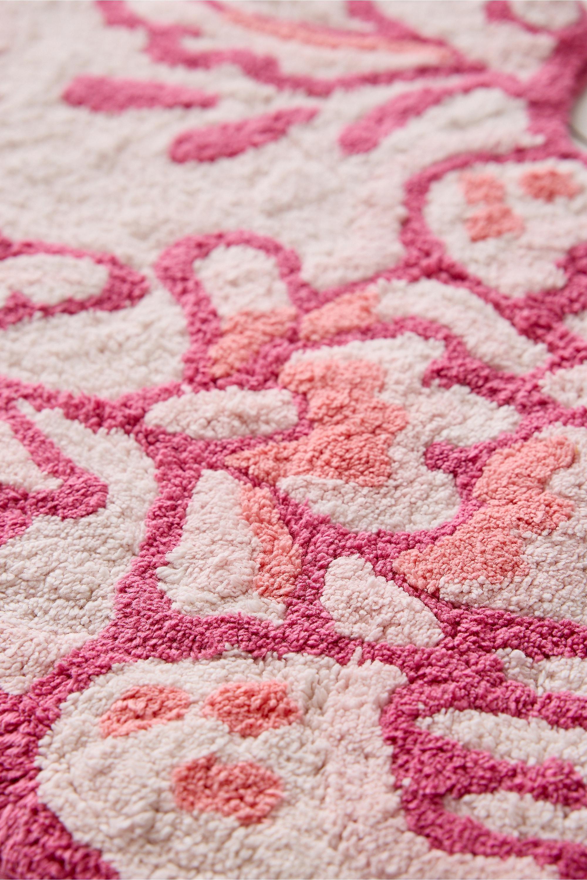 PINK Delft Cat Bath Mat, PINK, large image number 3