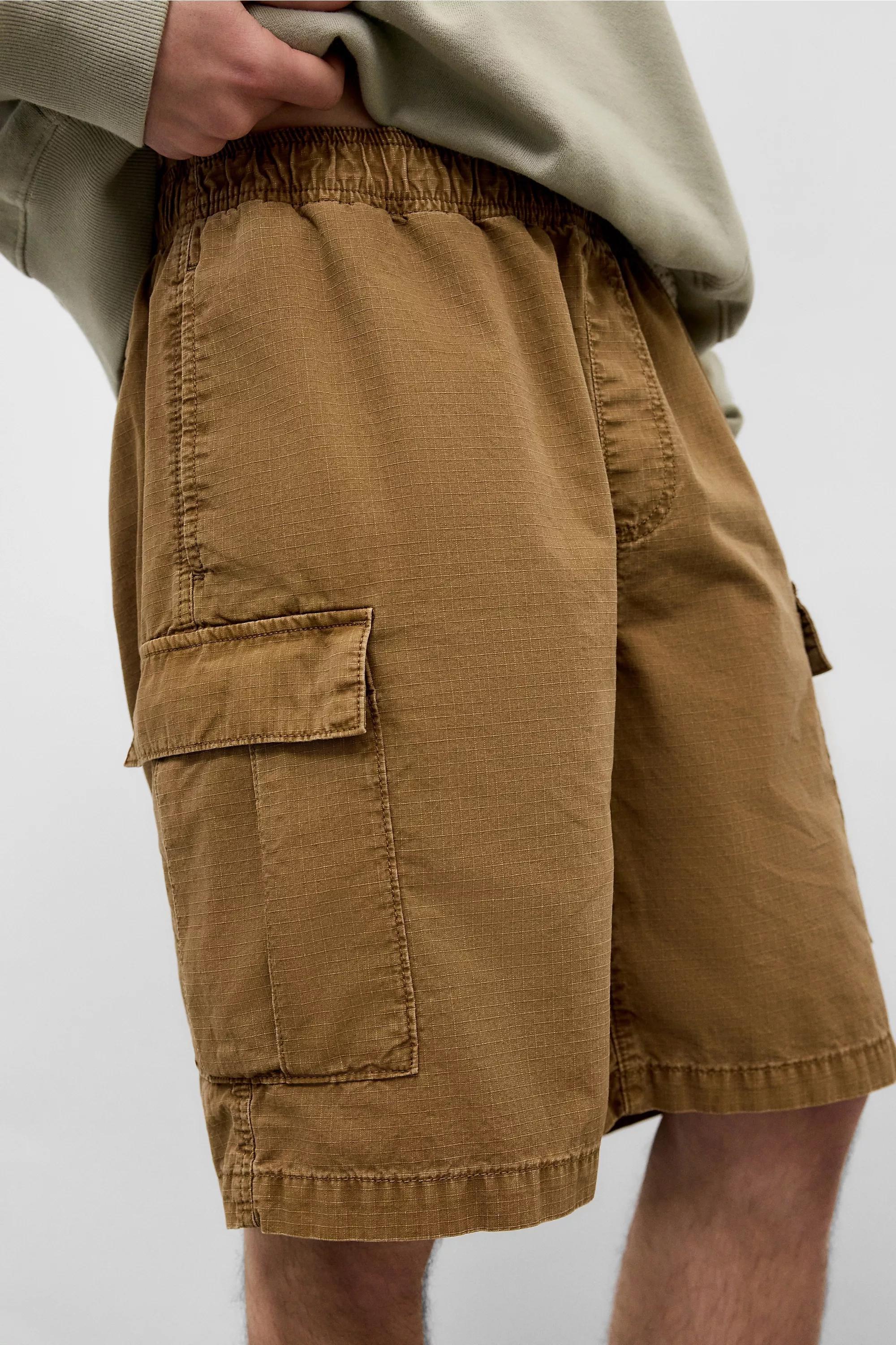 Brown Bdg Ripstop Cargo Shorts, , medium