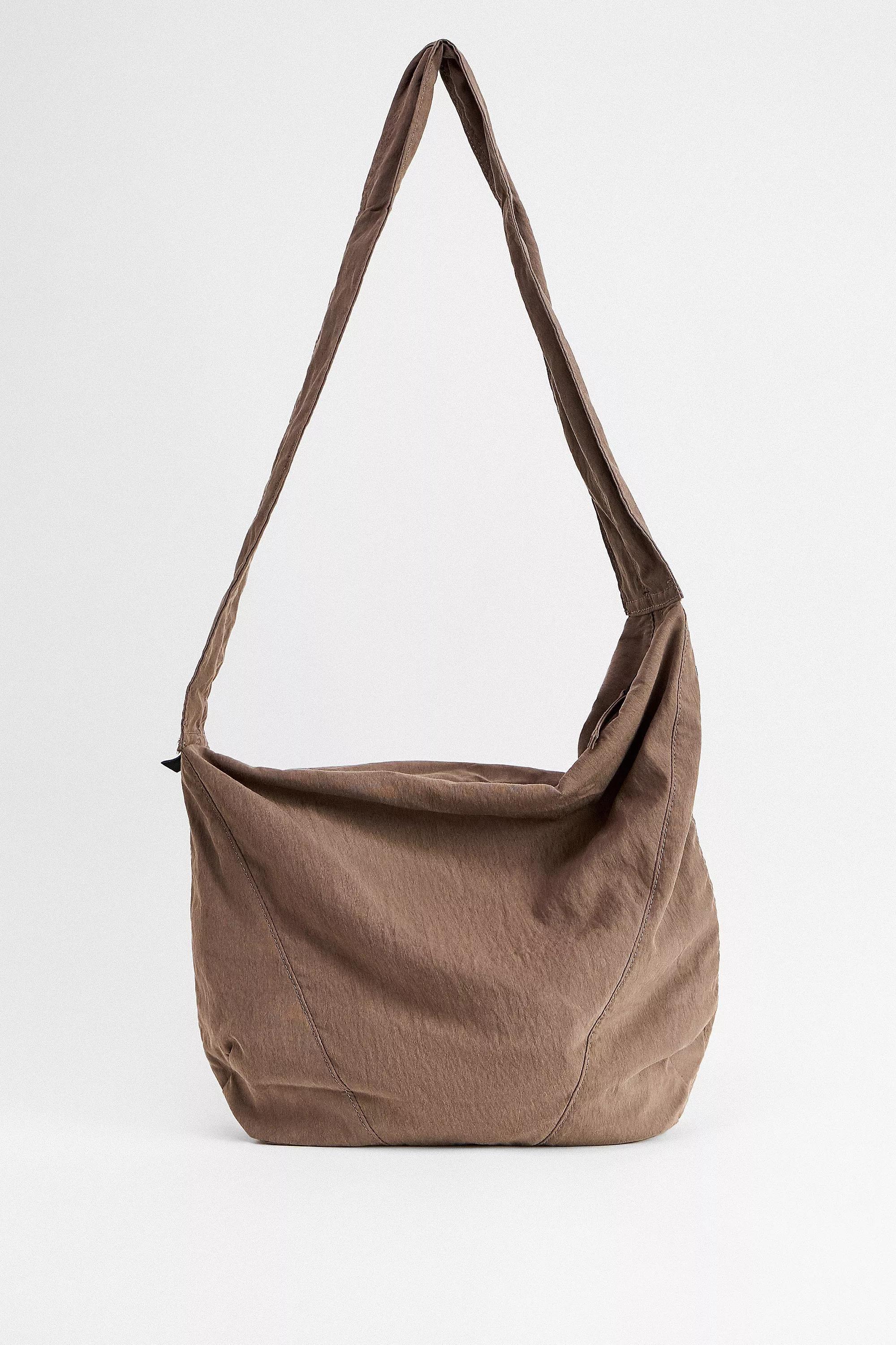 Brown Ayker Brown Sling Bag, , medium