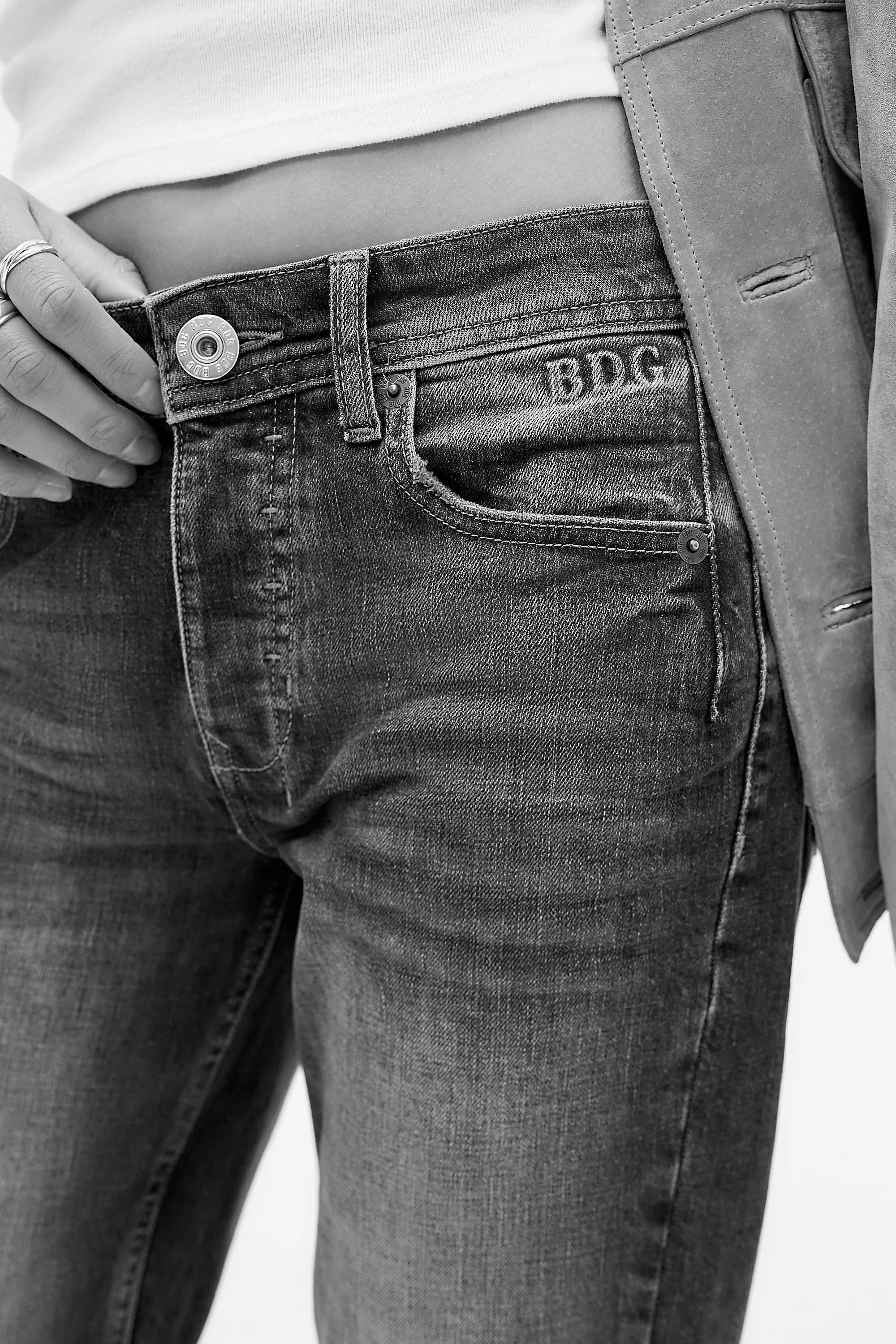 Blue Bdg Teo Relaxed Flared Jeans, , large image number 2