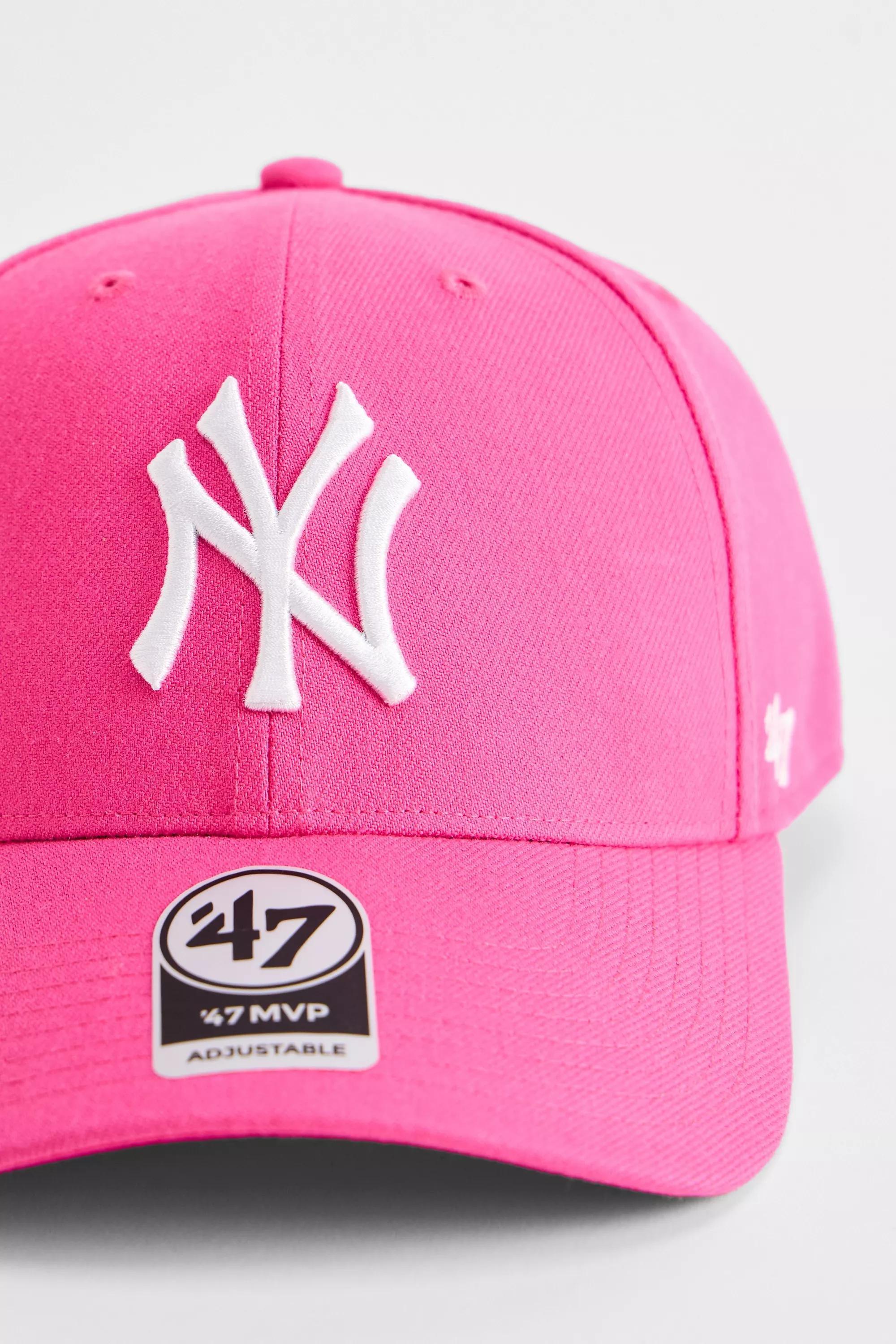 Pink 47 Brand Ny Yankees Mvp Cap, PINK, large image number 2
