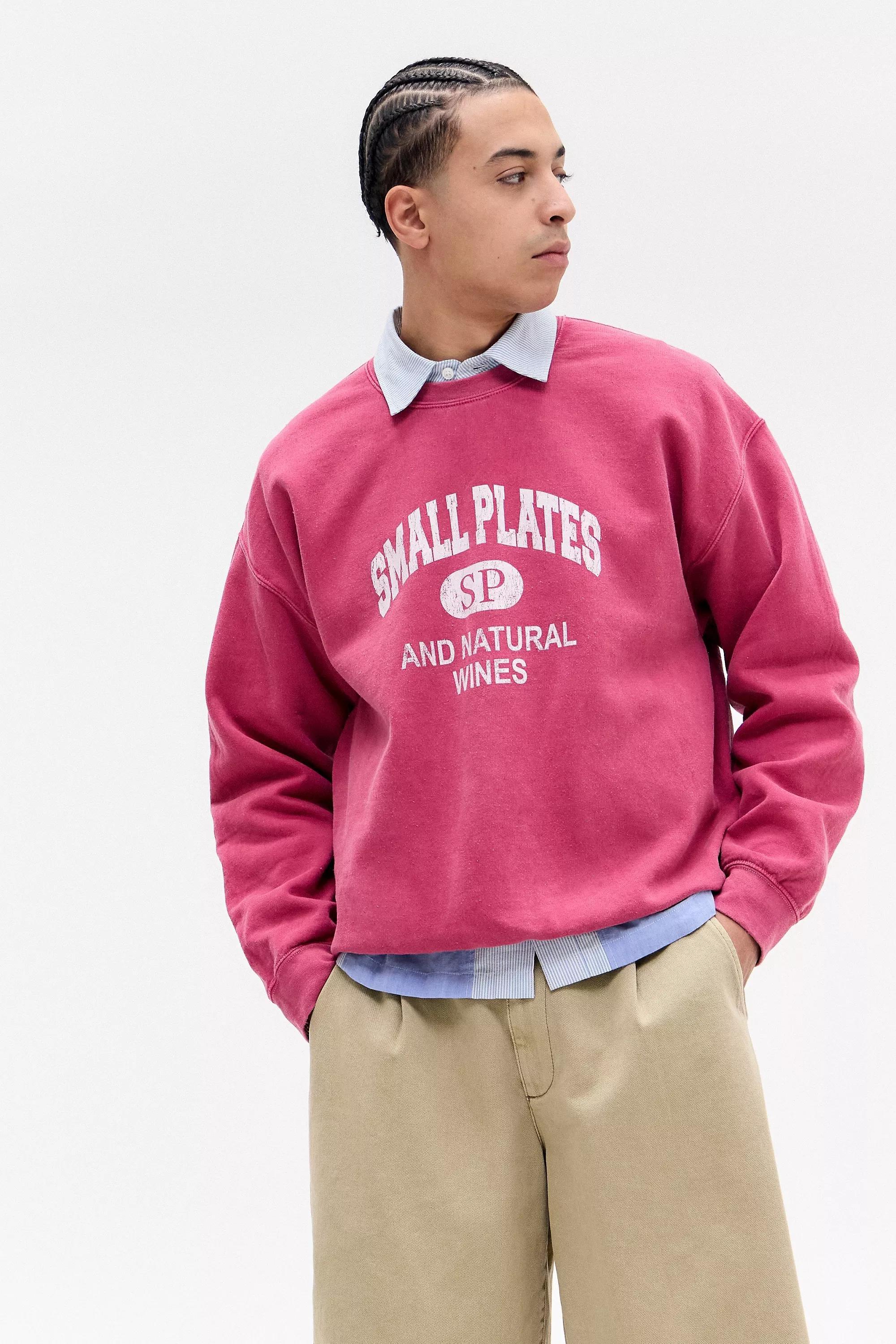 Red Uo Detailed Sweatshirt, , large image number 0