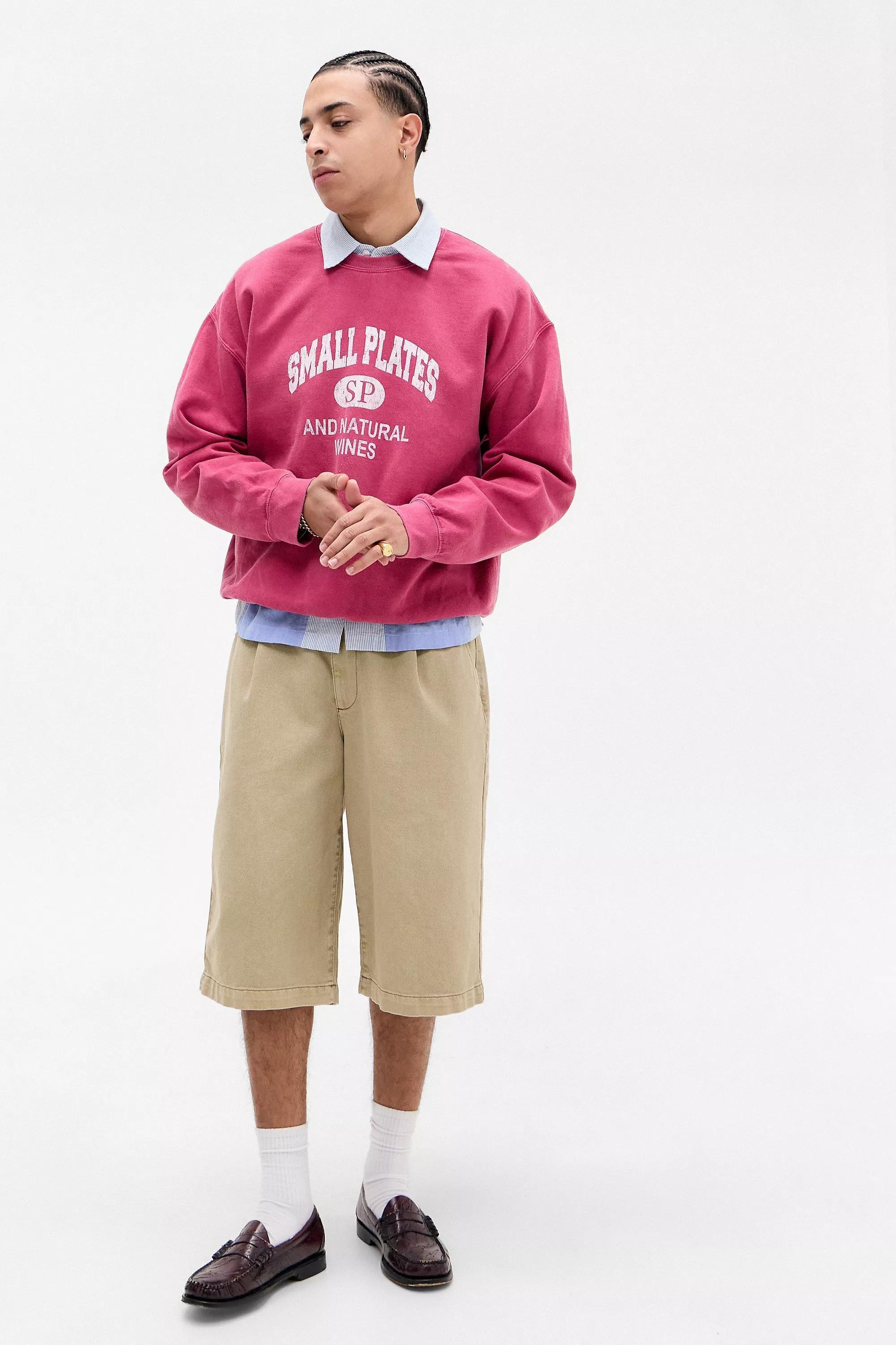Red Uo Detailed Sweatshirt, , large image number 1