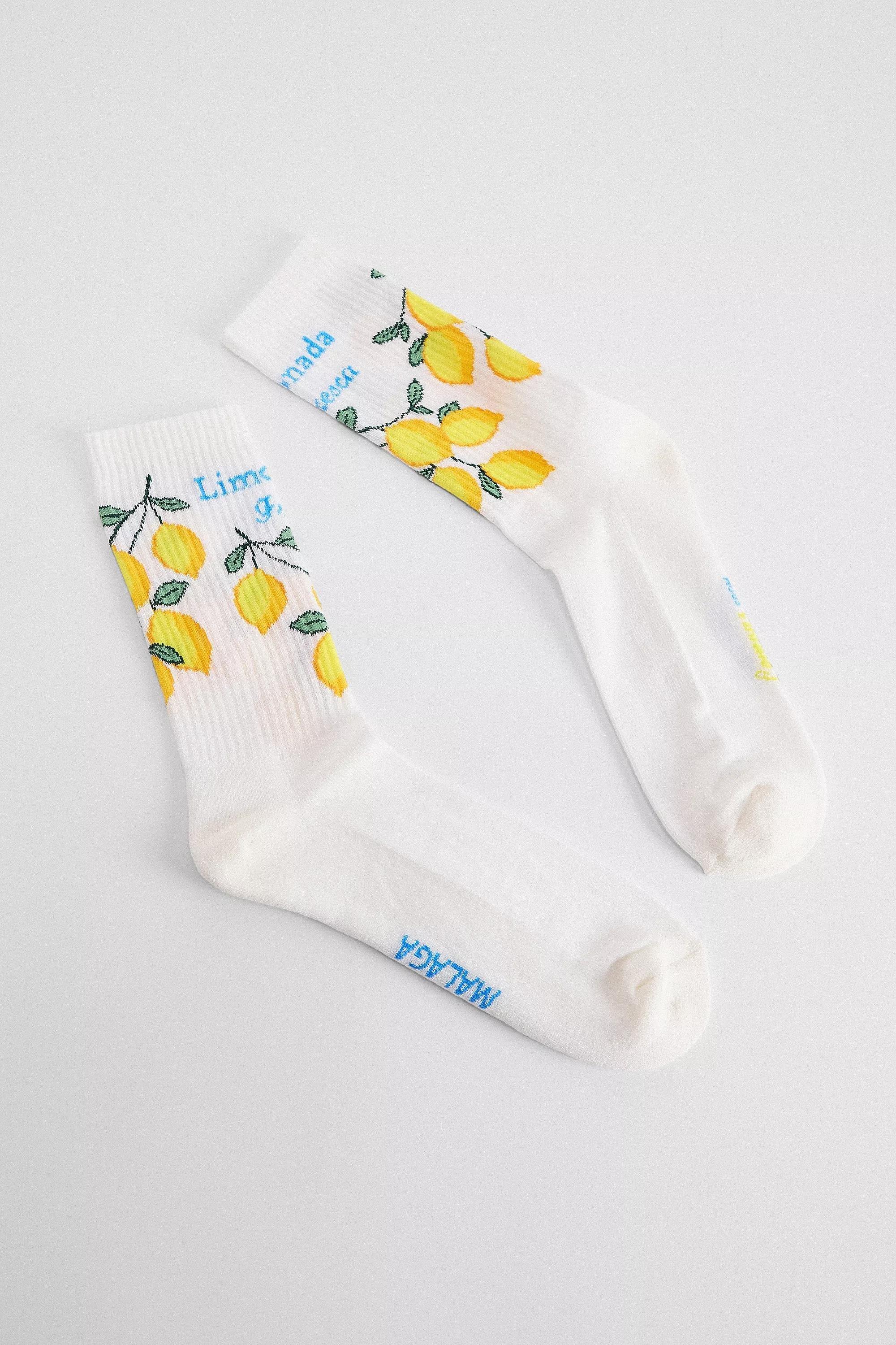 Beige Uo Limonada Socks, IVRY, large image number 0