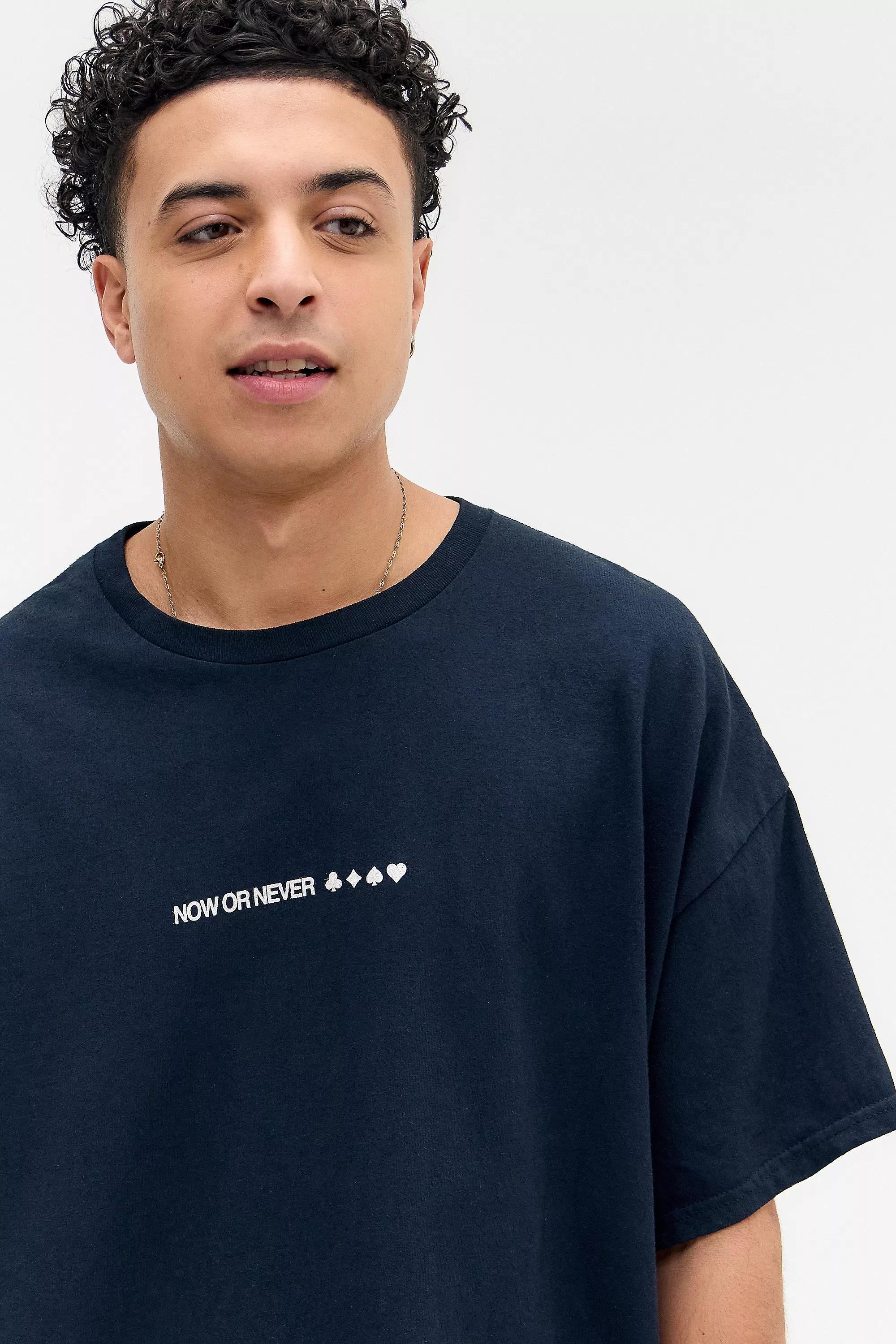 Black UO Chrome Dice Tee, , large image number 3