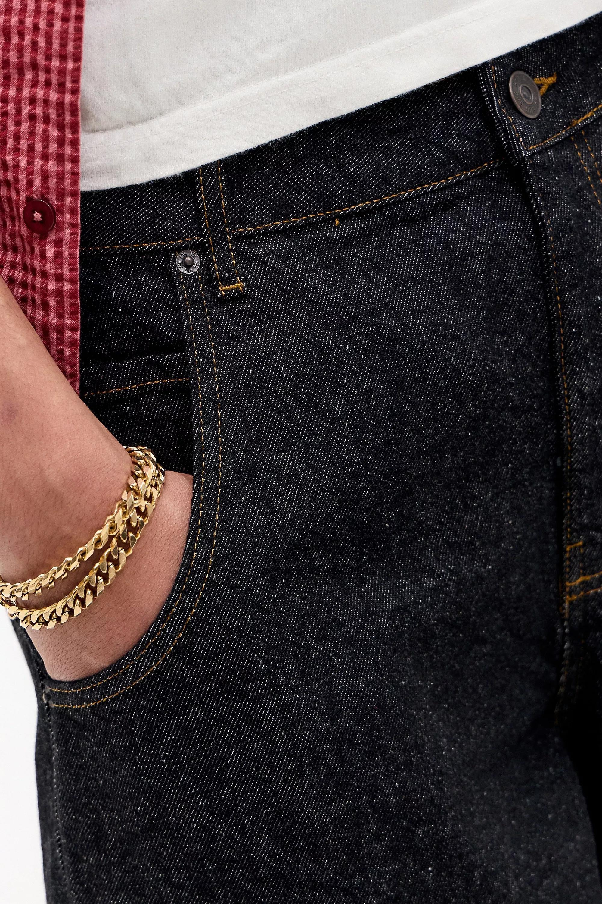 Black Bdg Black Cacoon Jeans, , large image number 2