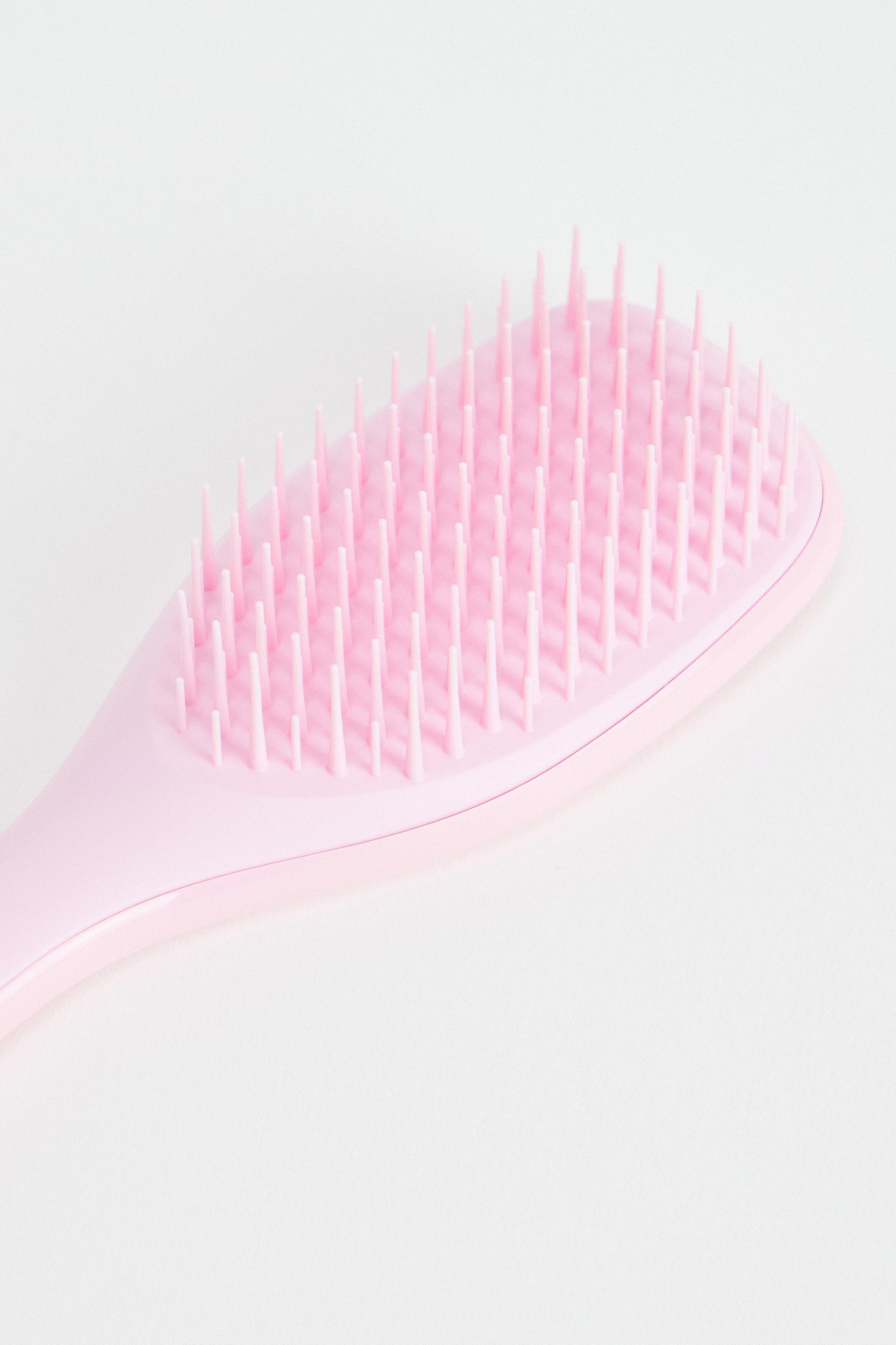 Pink Tangle Teezer Mini Detangler Hairbrush, PINK, large image number 2