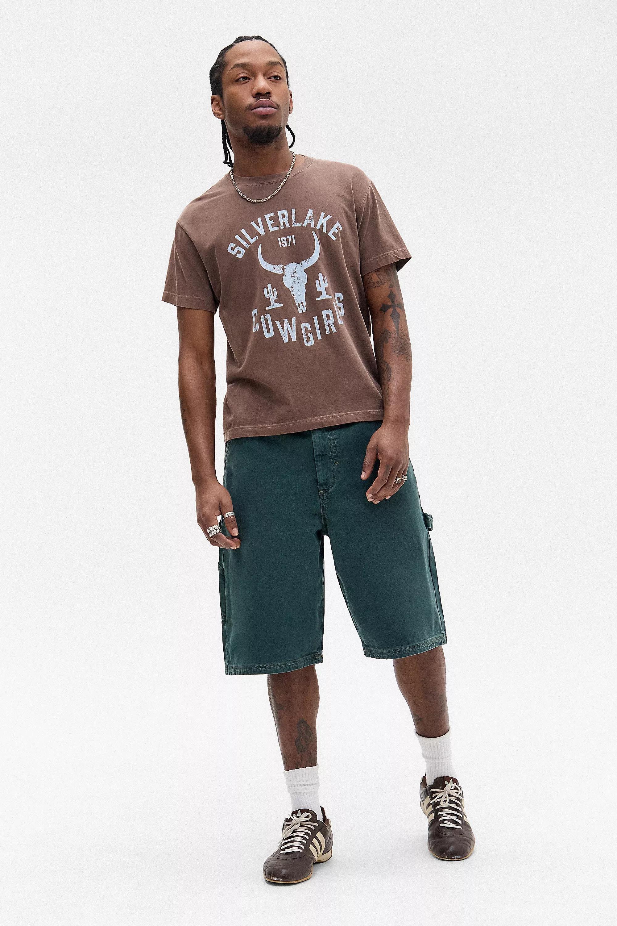 Sage UO Carpenter Trousers, , large image number 1