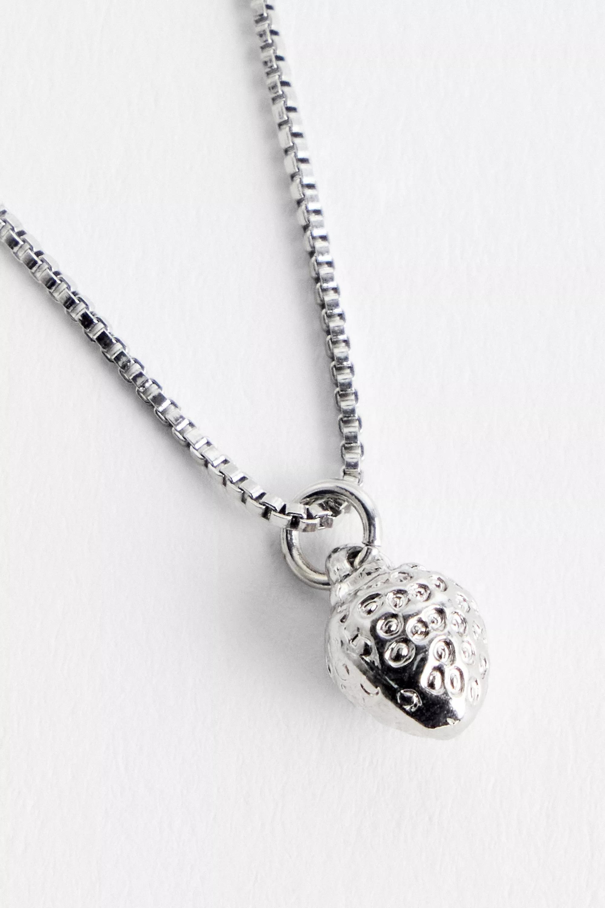 Silver Silence + Noise Pendant Necklace, SLVR, large image number 0