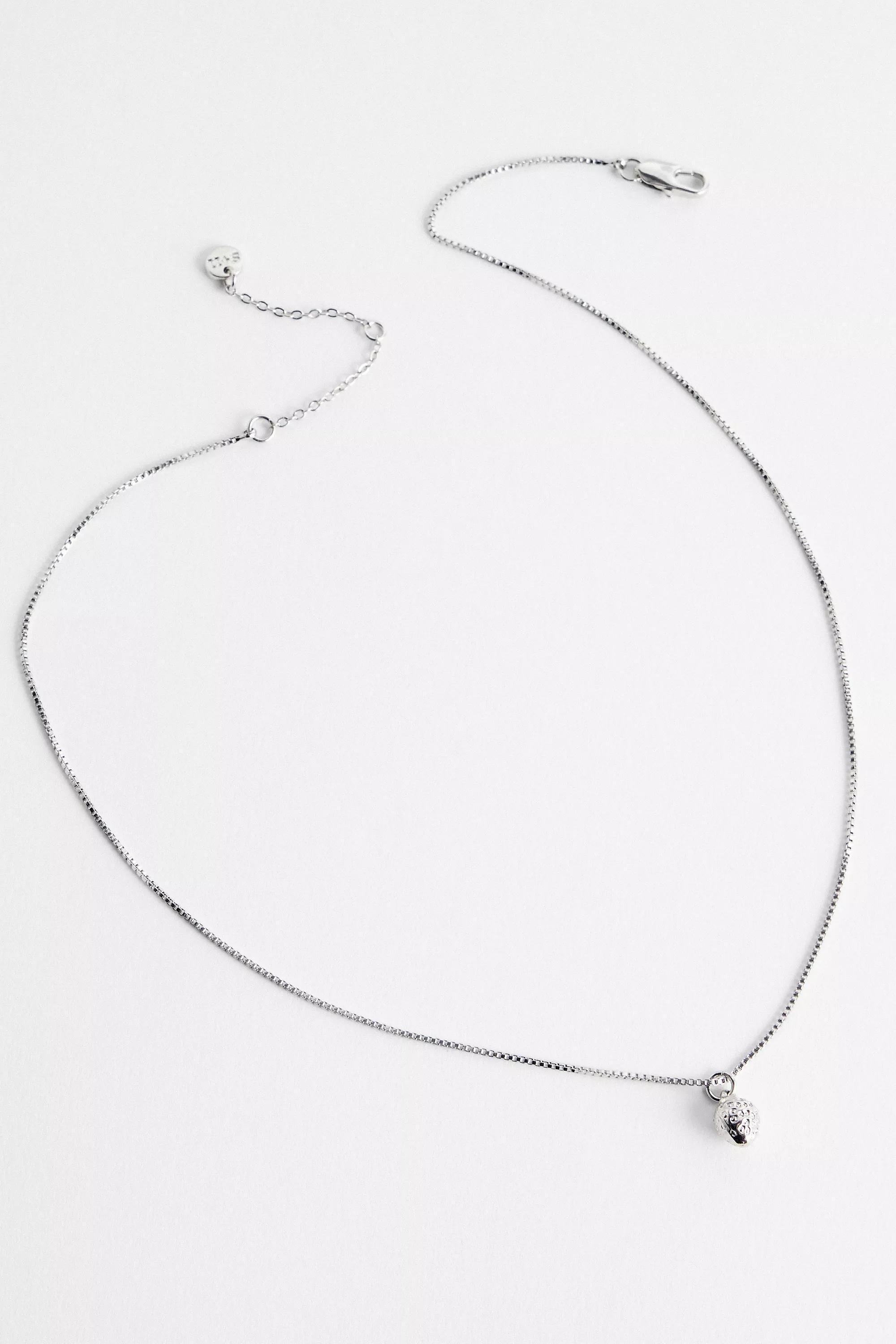 Silver Silence + Noise Pendant Necklace, SLVR, large image number 2