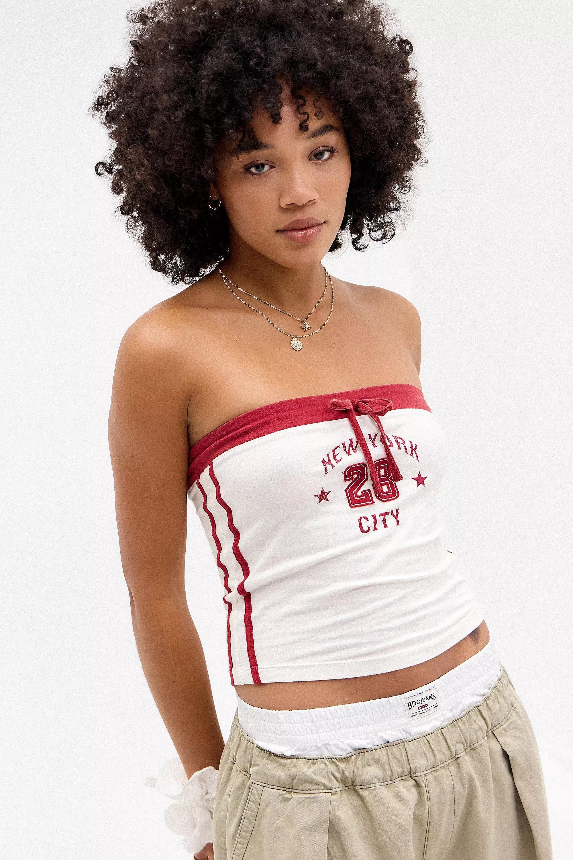UO New York Bandeau Top, , large image number 0