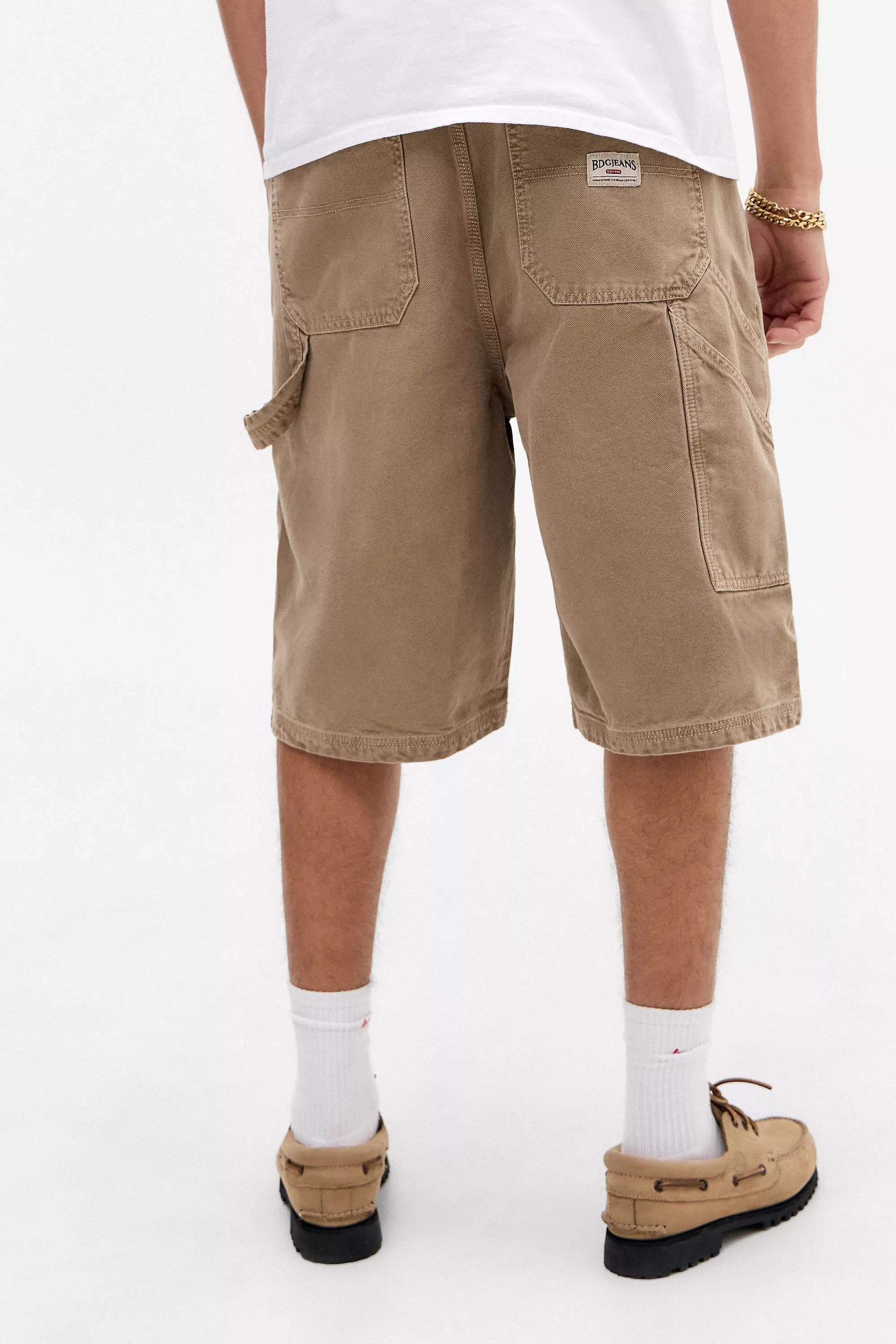 Brown Bdg Oversized Carpenter Shorts, , large image number 5