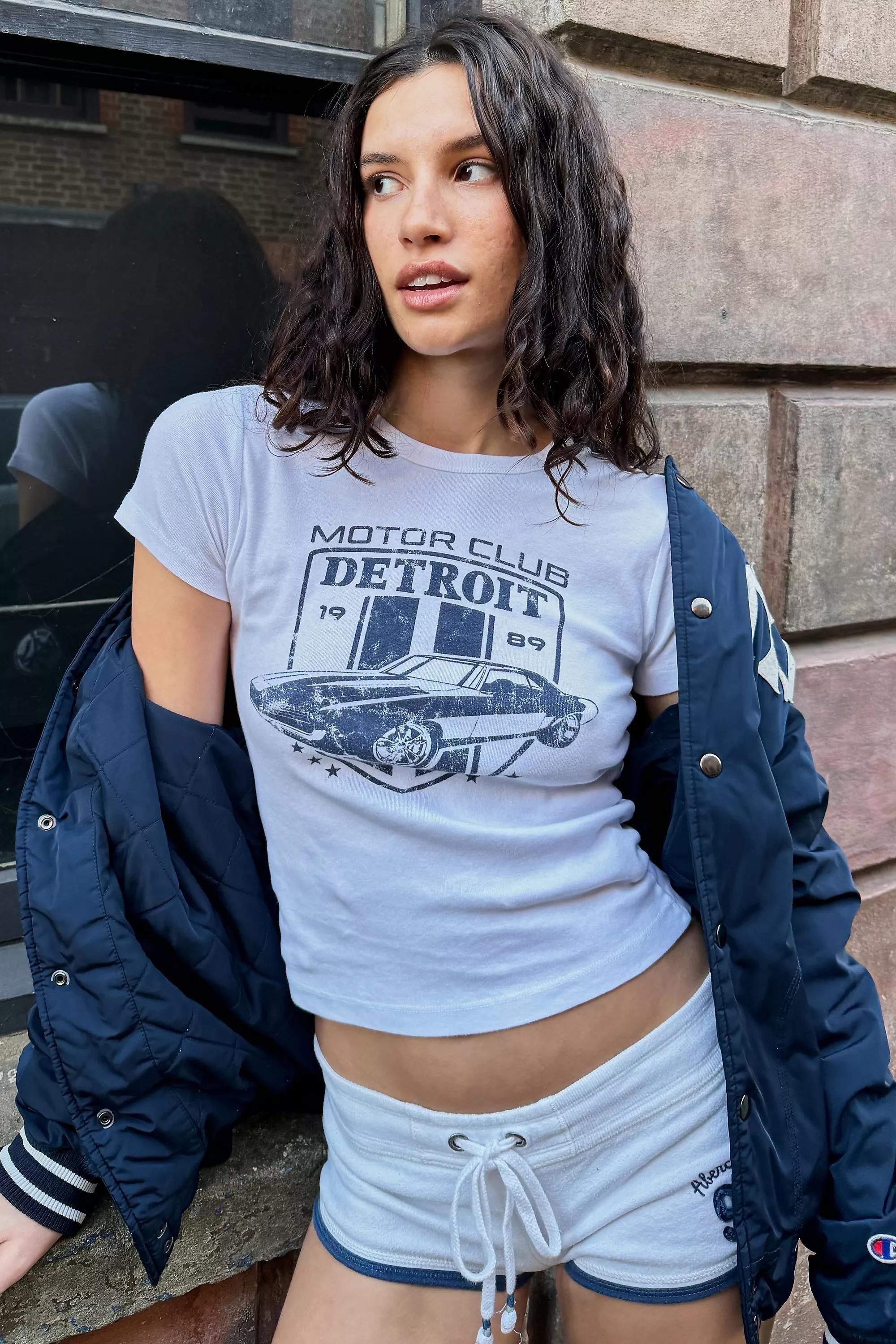 White Uo Printed T-Shirt, WHT, large image number 0