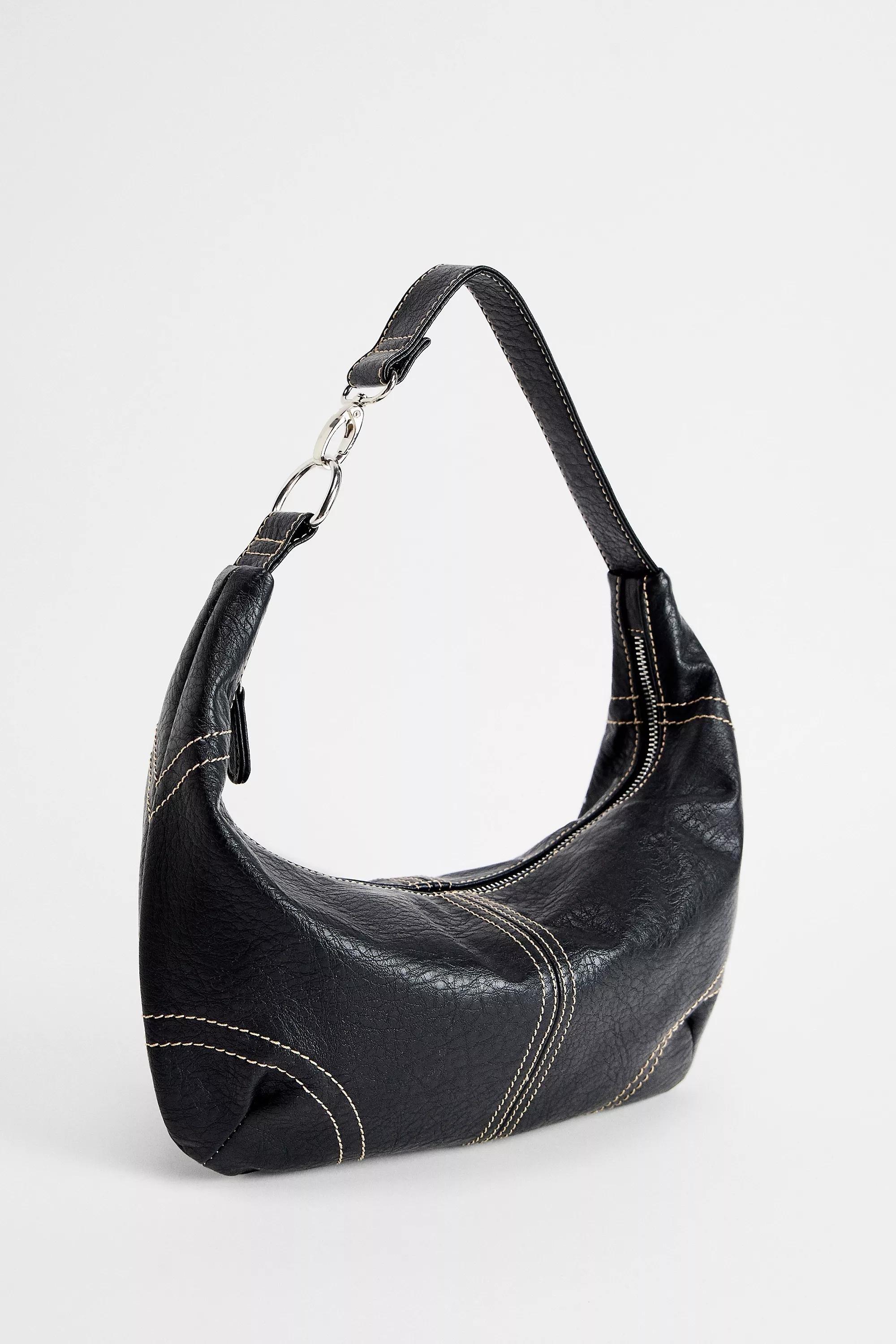 BDG Rosie Slouch Mini Shoulder Bag, BLK, large image number 3