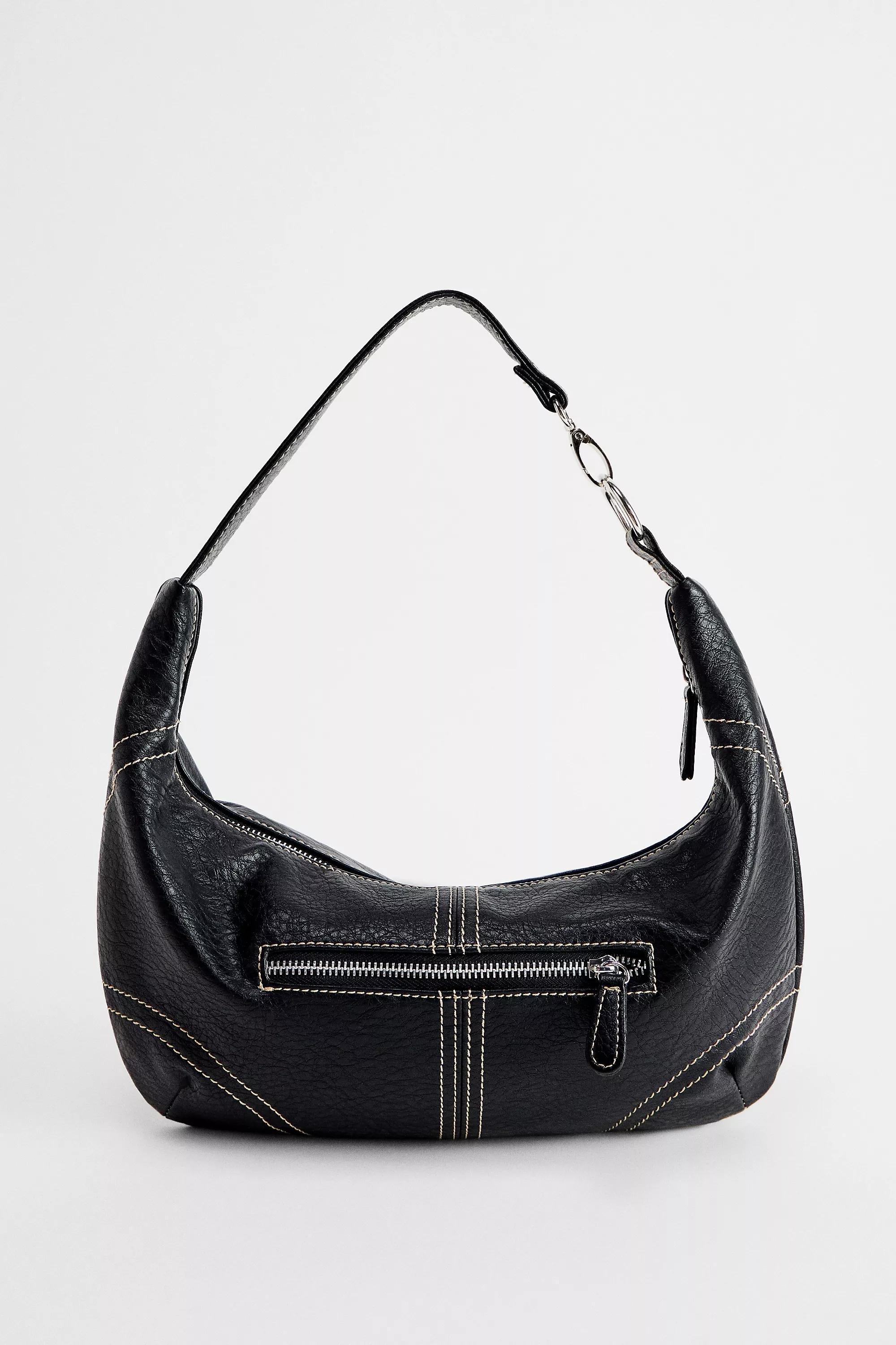 BDG Rosie Slouch Mini Shoulder Bag, BLK, large image number 4