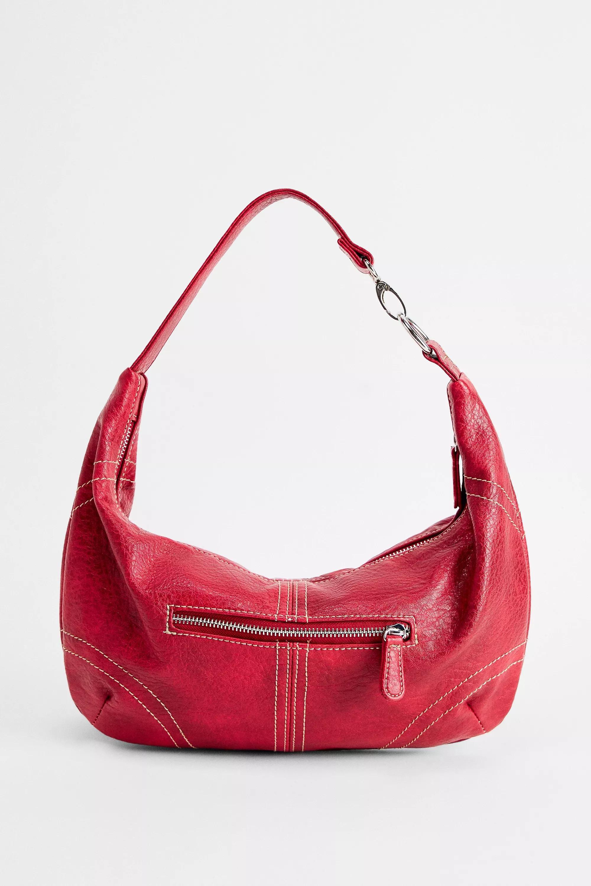 Red Bdg Rosie Slouch Mini Shoulder Bag, RED, large image number 3