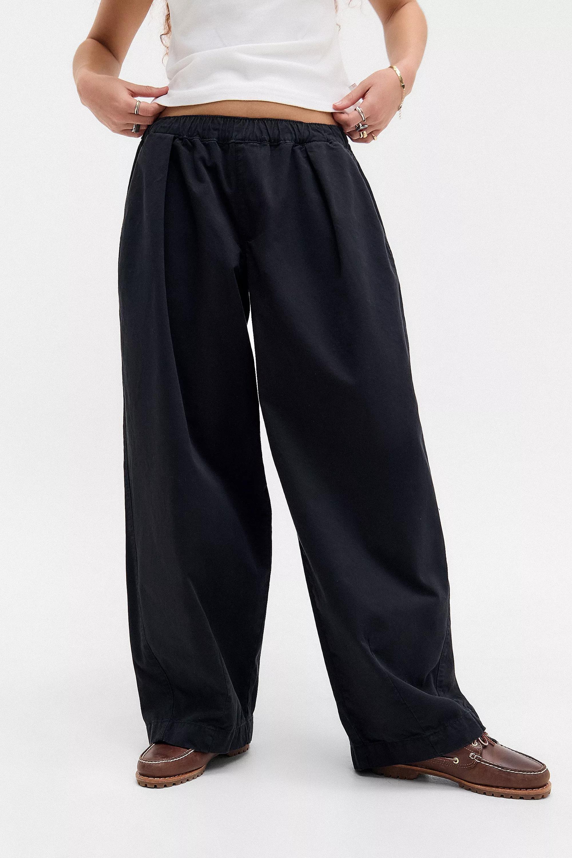 Black Bdg Baggy Trousers, , large image number 0