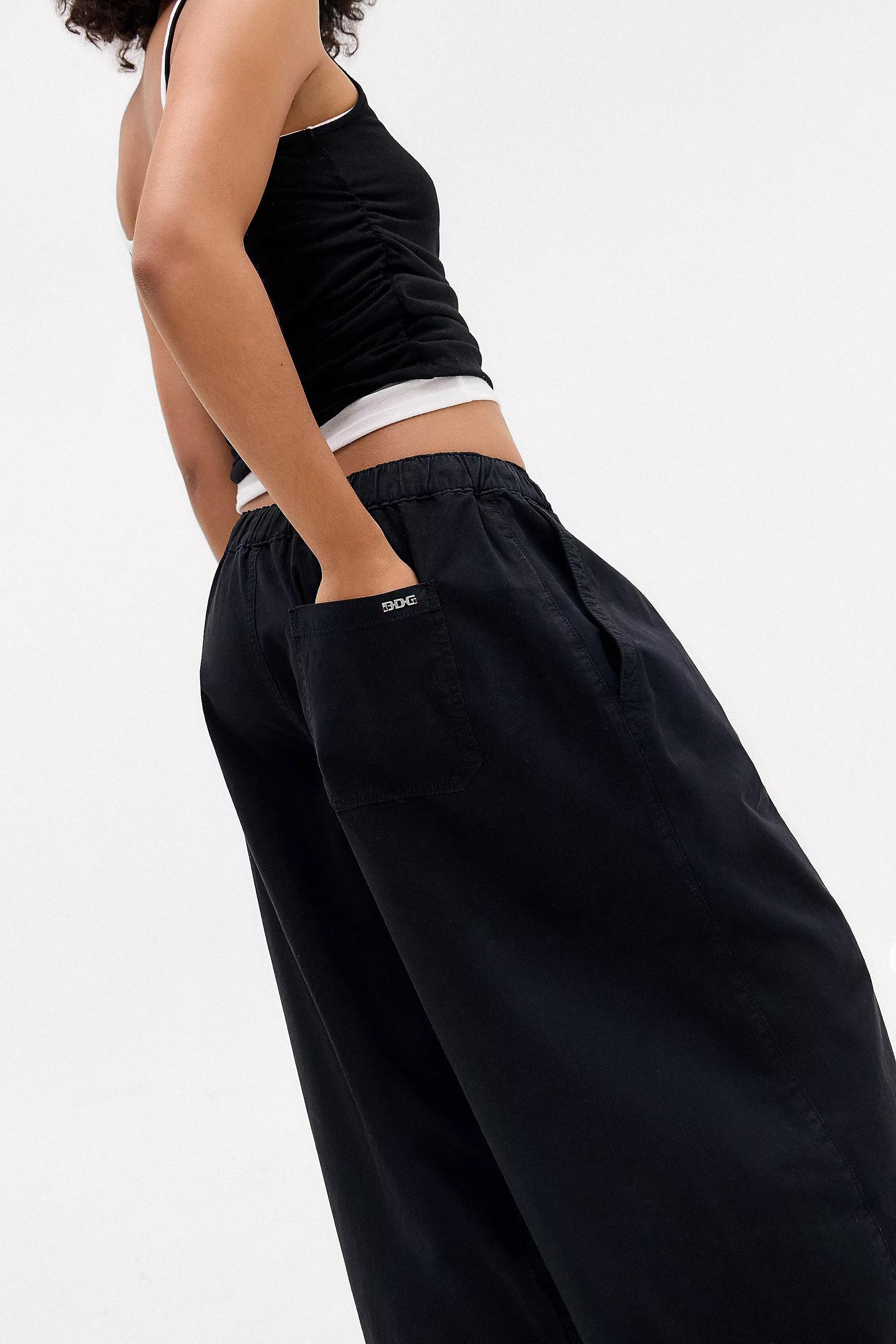 Black Bdg Baggy Trousers, , large image number 3