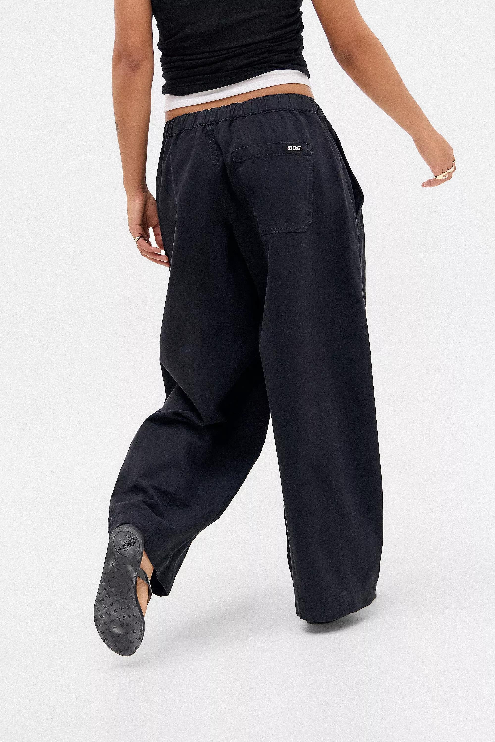 Black Bdg Baggy Trousers, , large image number 4