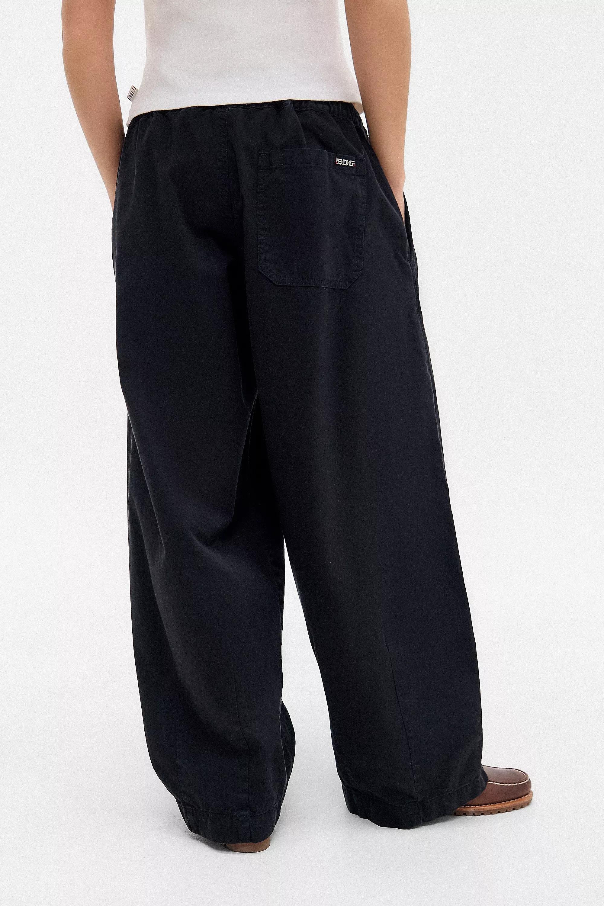 Black Bdg Baggy Trousers, , large image number 4