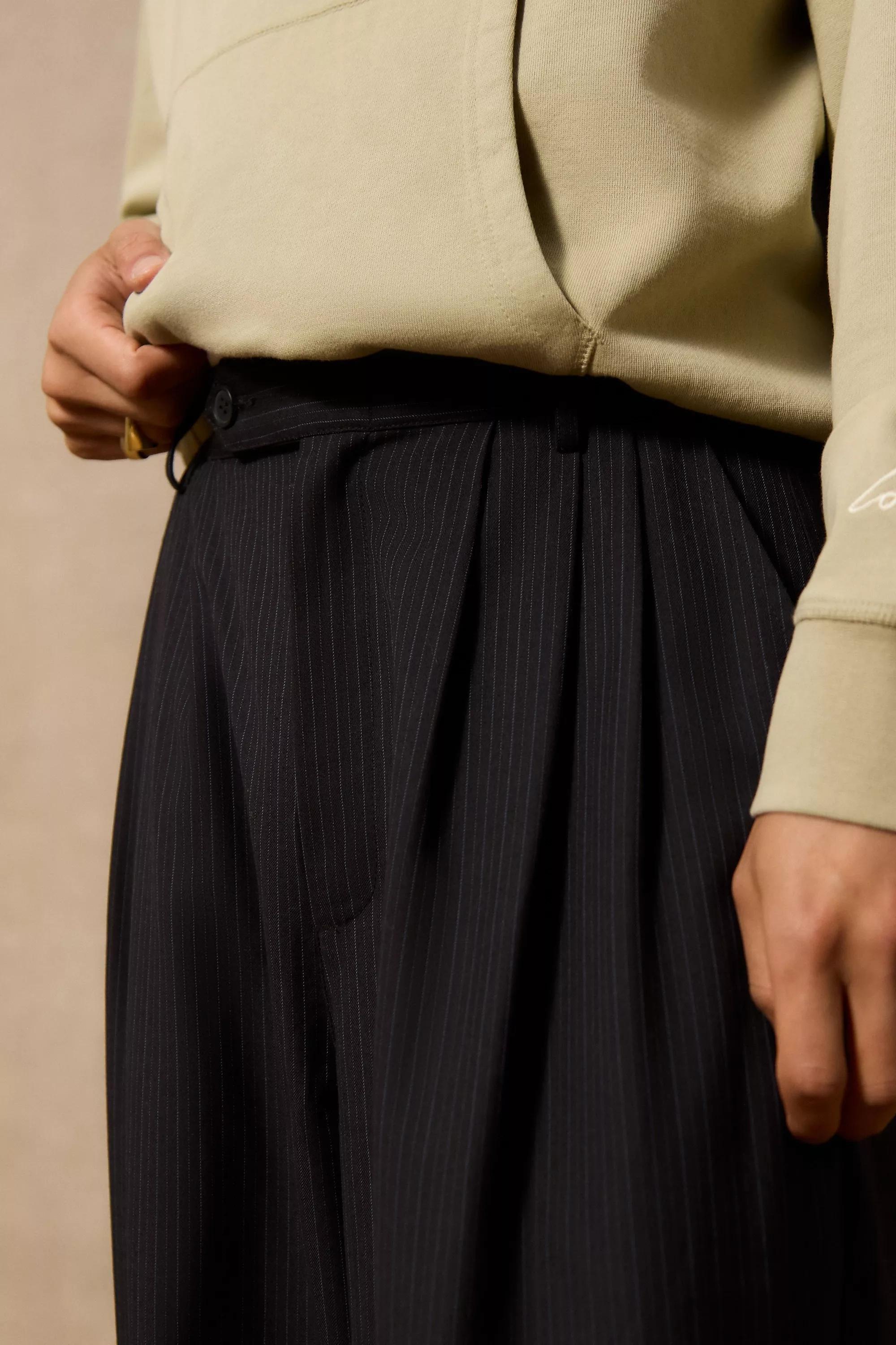 Loom Greer Smart Pinstripe Trousers, , large image number 2