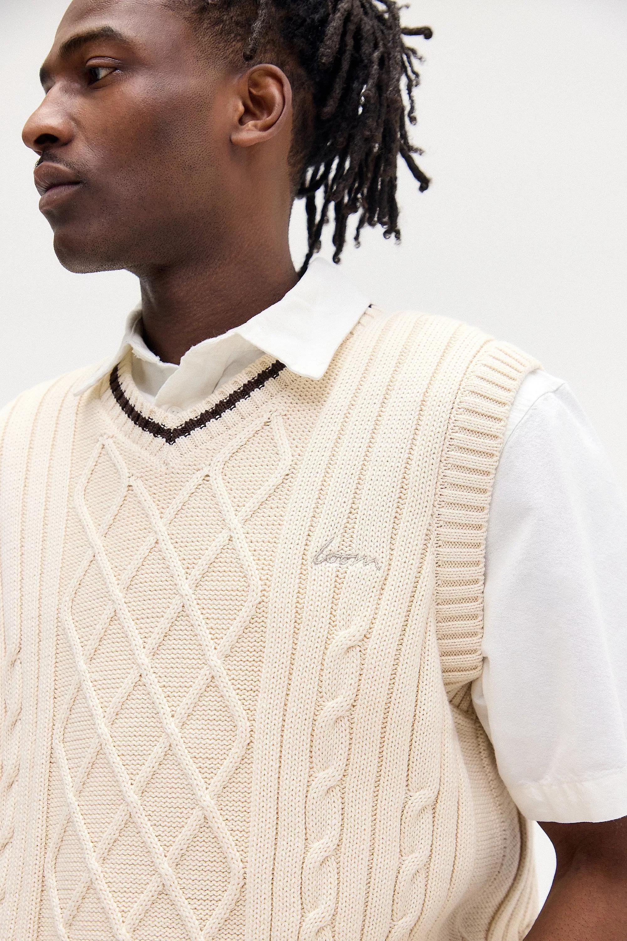 UO Cable Knit Sweater, , large image number 2