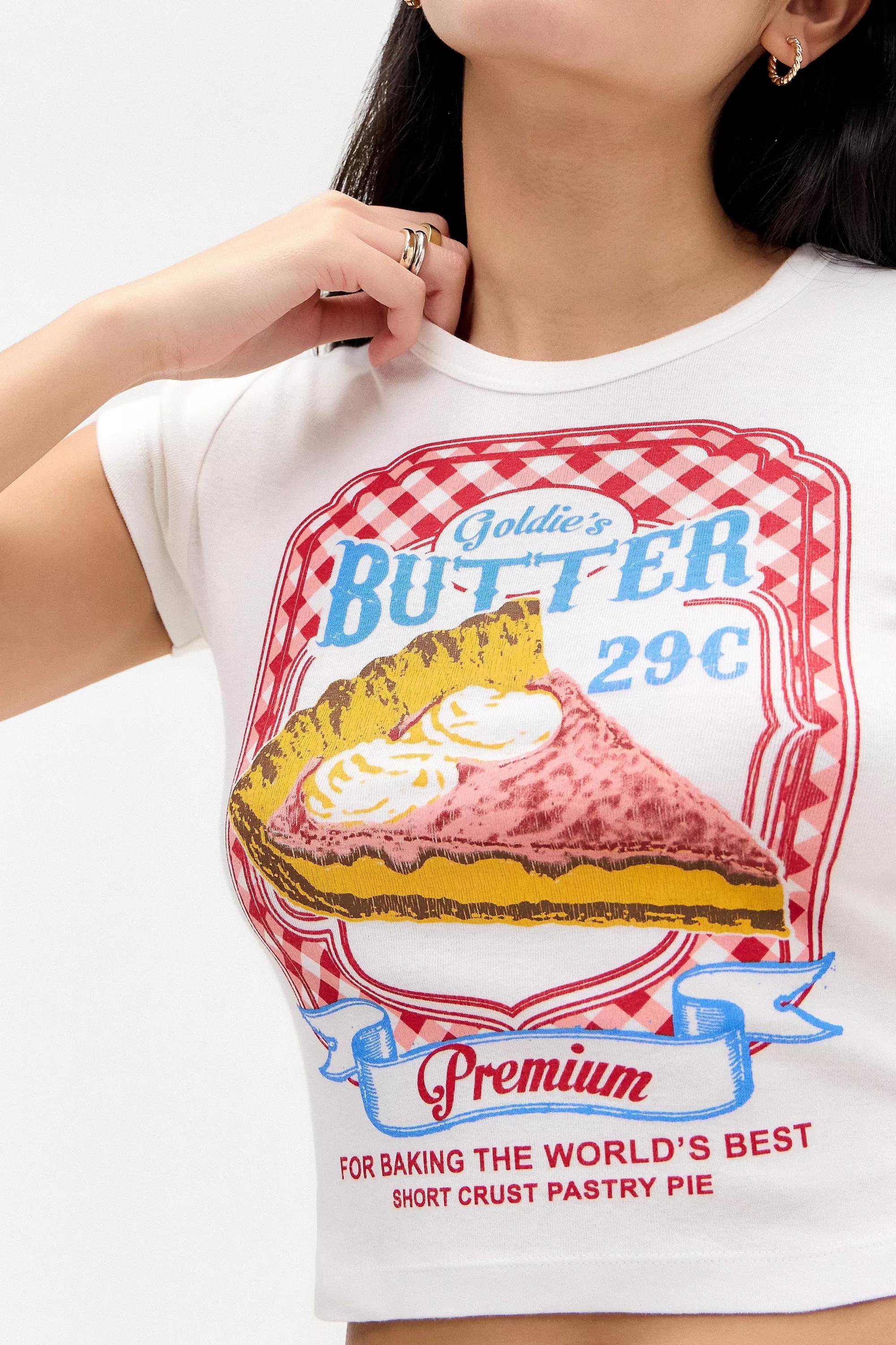 UO Butter Graphic Print T-Shirt, , large image number 2