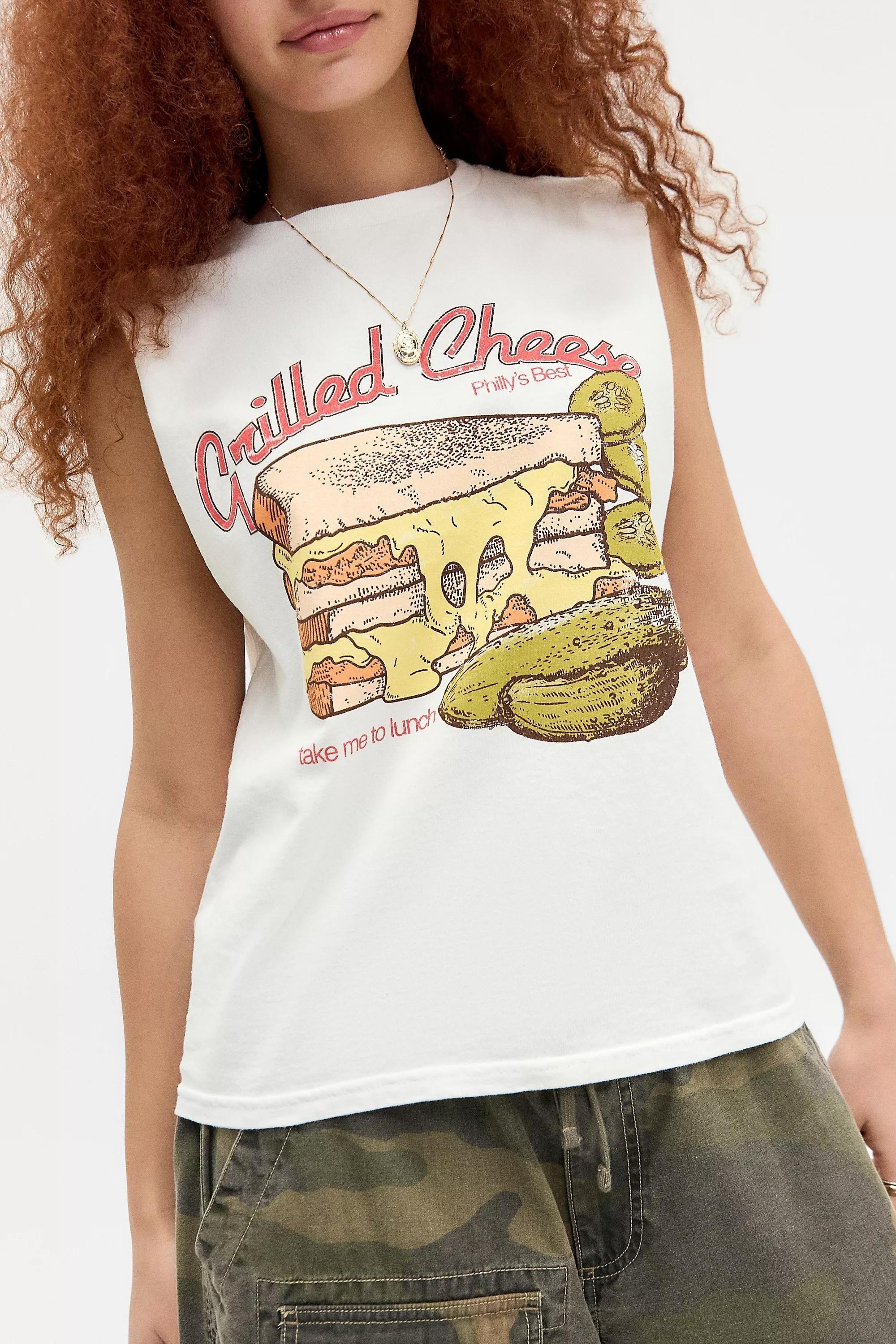 UO Grilled Cheese Relaxed Tank Top, , large image number 0