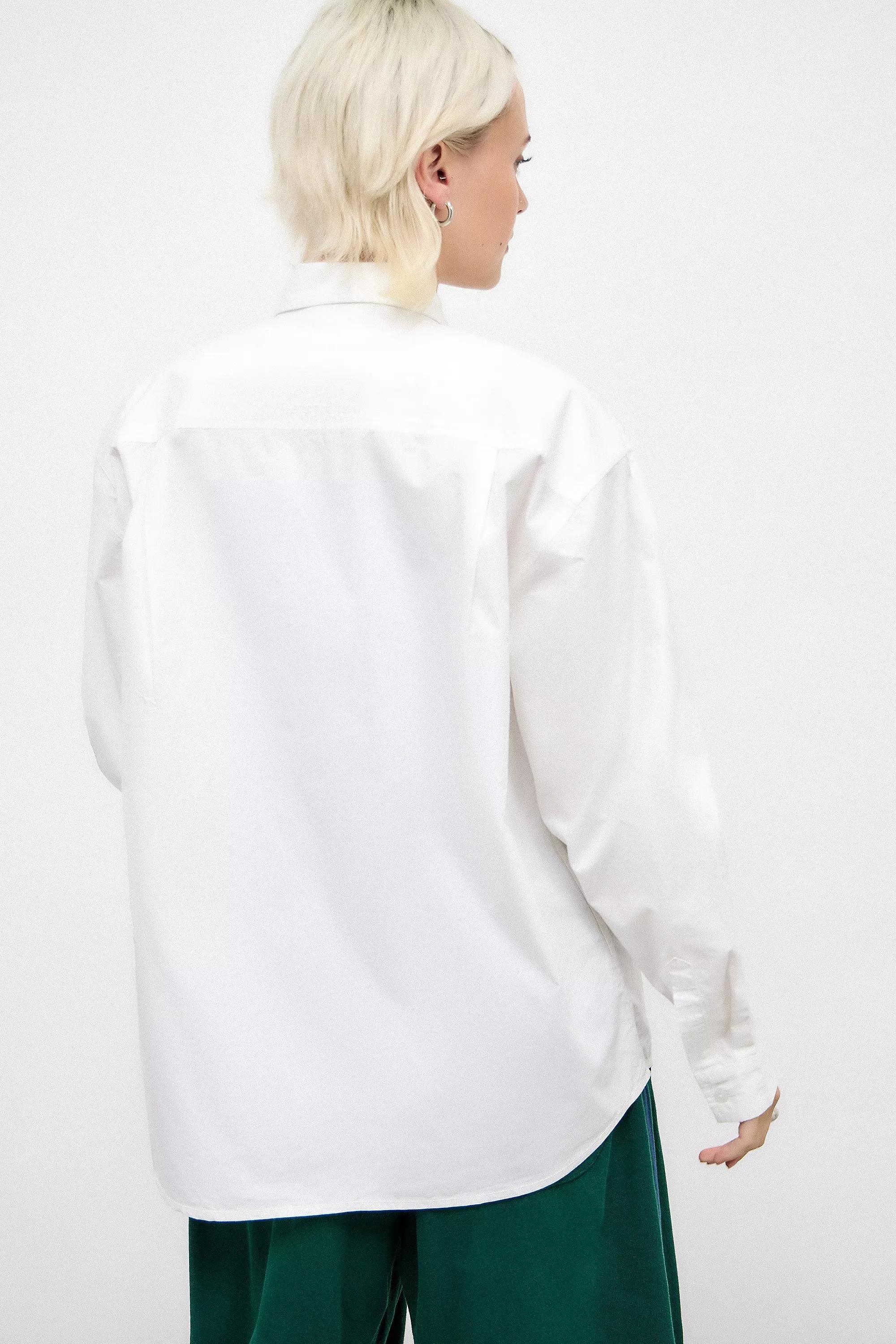 White Iets Frans... Poplin Shirt, , large image number 4
