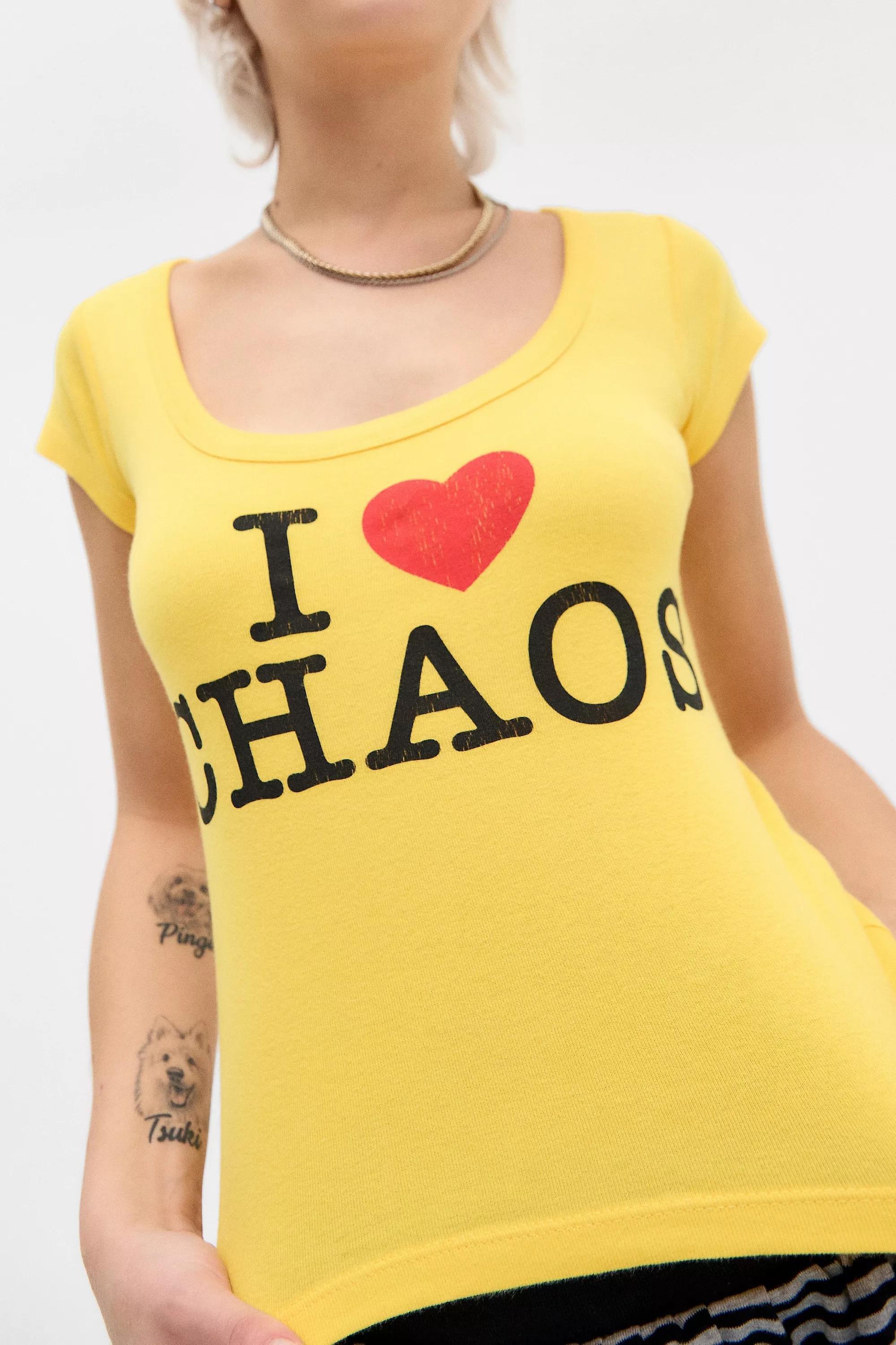 UO Chaos Graphic T-Shirt, , large image number 2