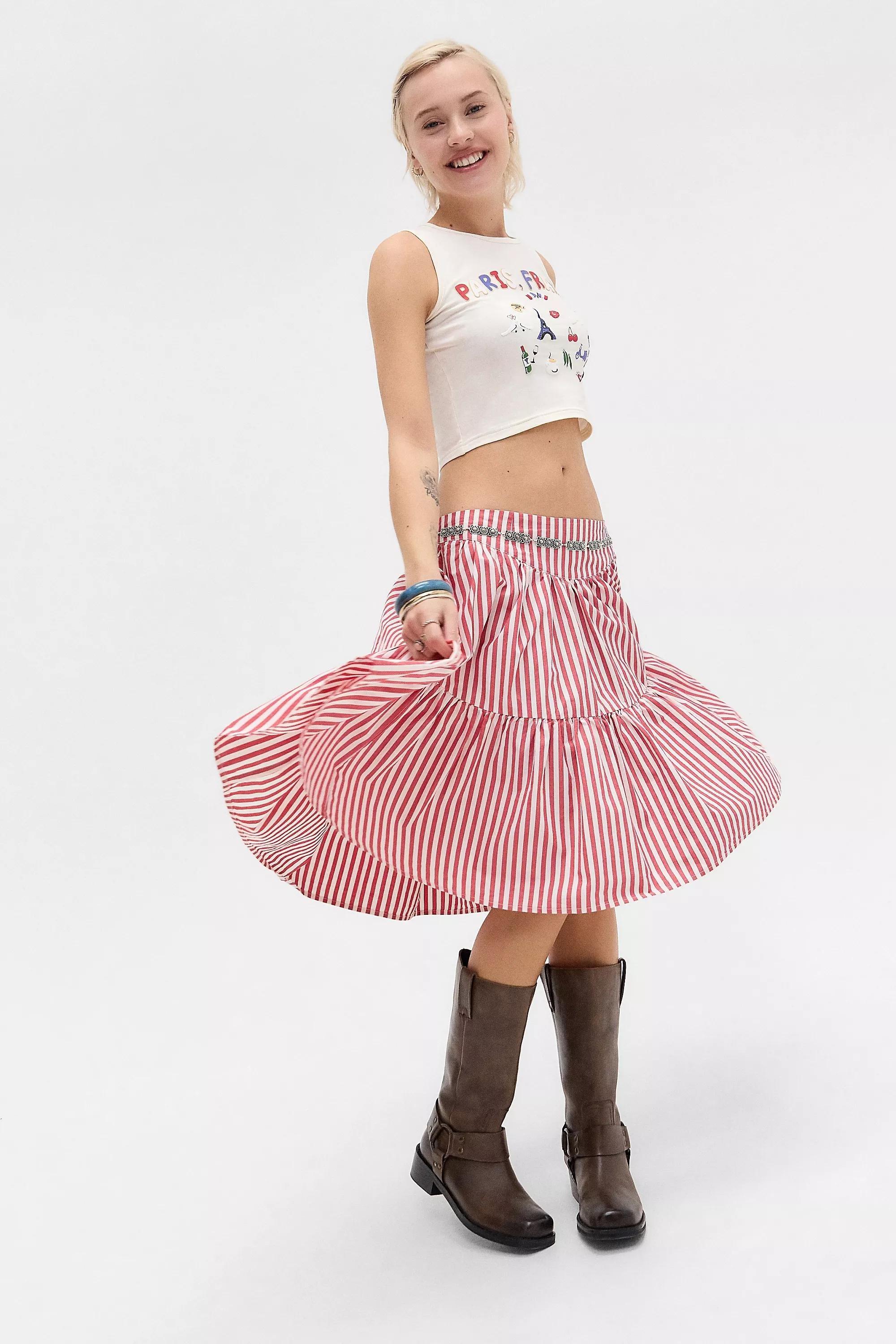 Daisy Street UO Barcelona Tank Top, WHT, large image number 1