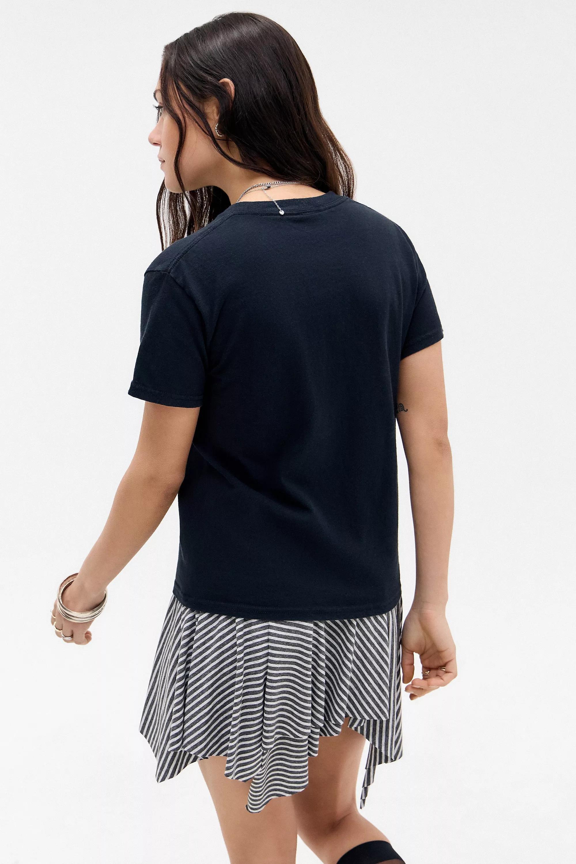 Black Uo Relaxed T-Shirt, , large image number 3