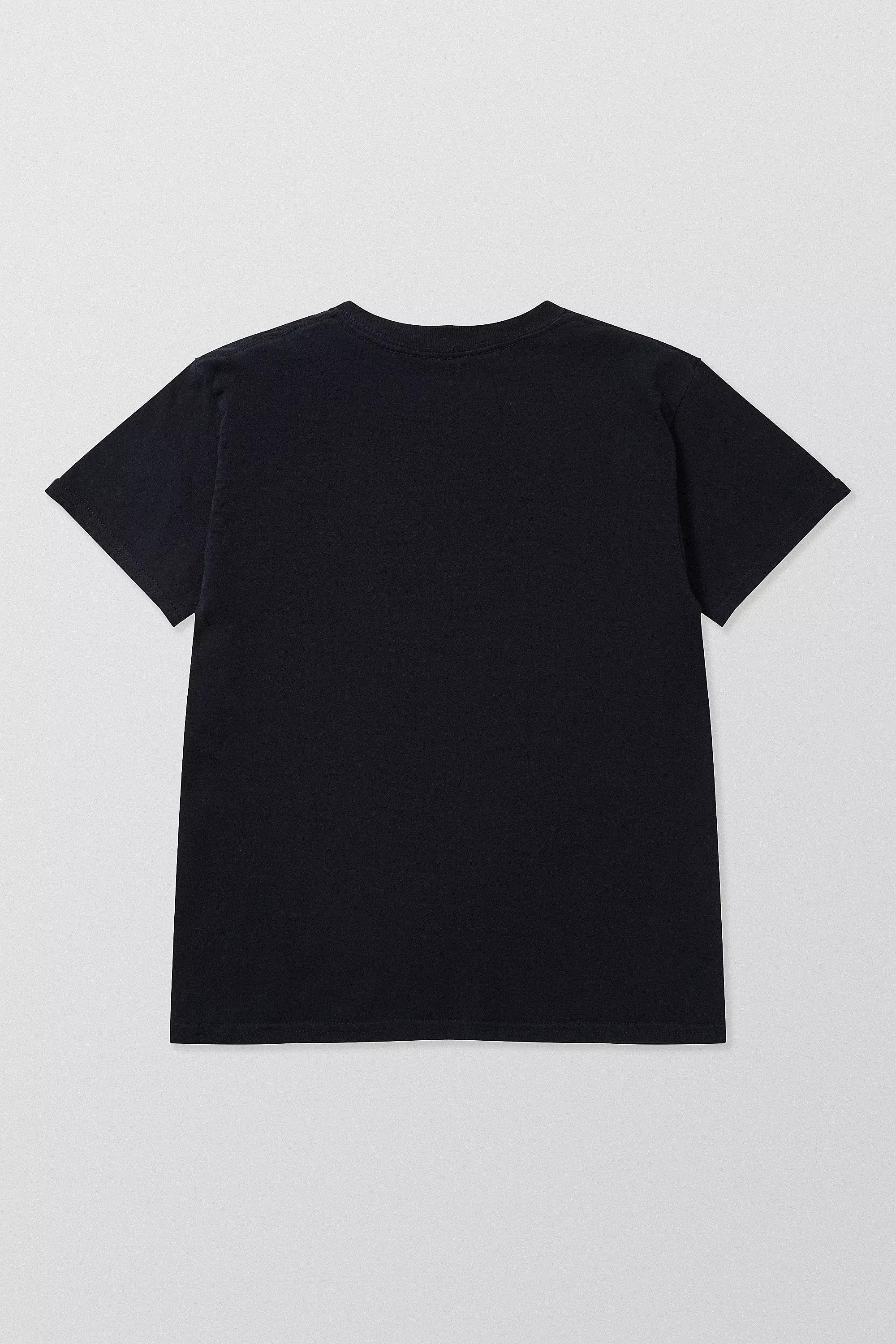 Black Uo Relaxed T-Shirt, , large image number 5