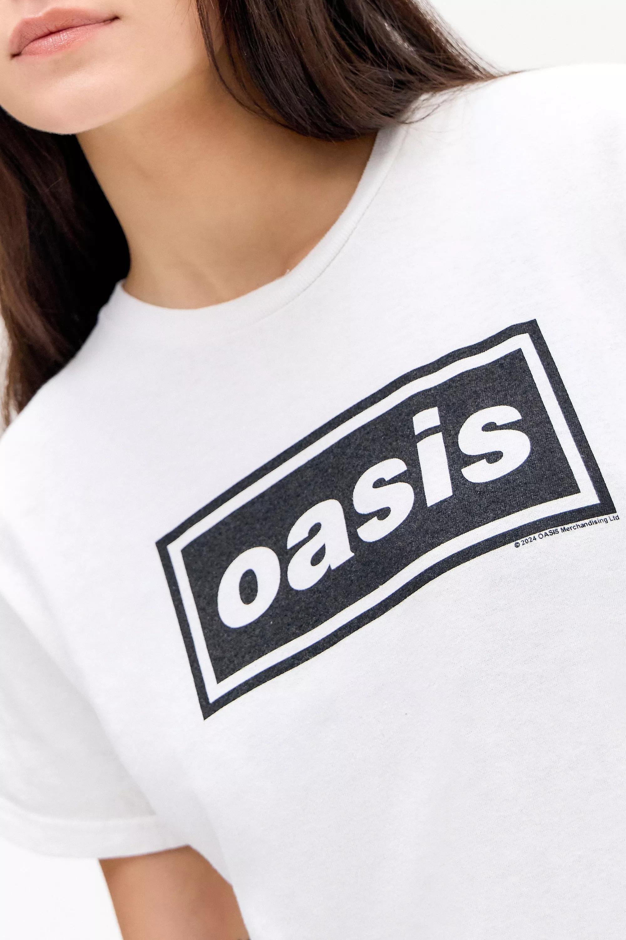 White Uo Oasis Relaxed T-Shirt, , large image number 2