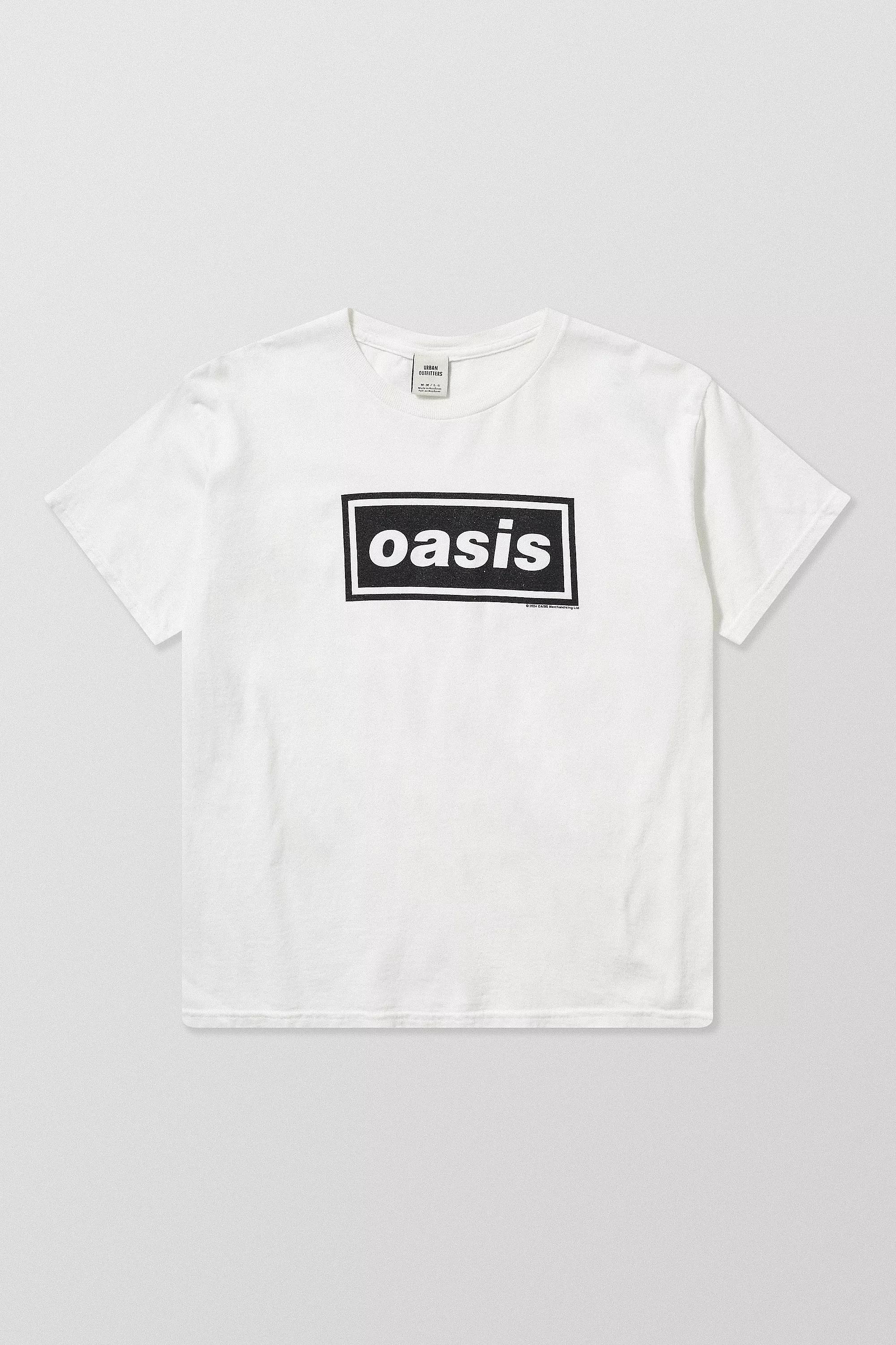 White Uo Oasis Relaxed T-Shirt, , large image number 4