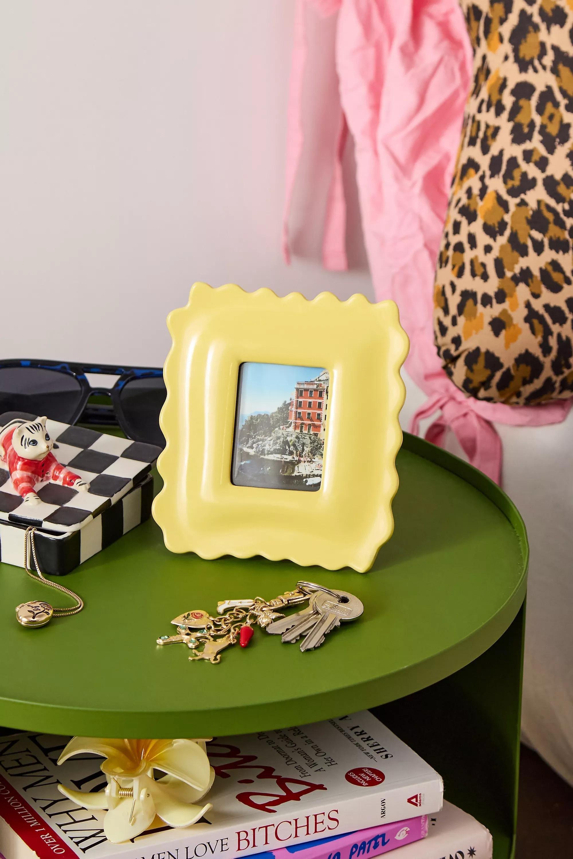 Yellow Ravioli Photo Frame, YEL, large image number 0