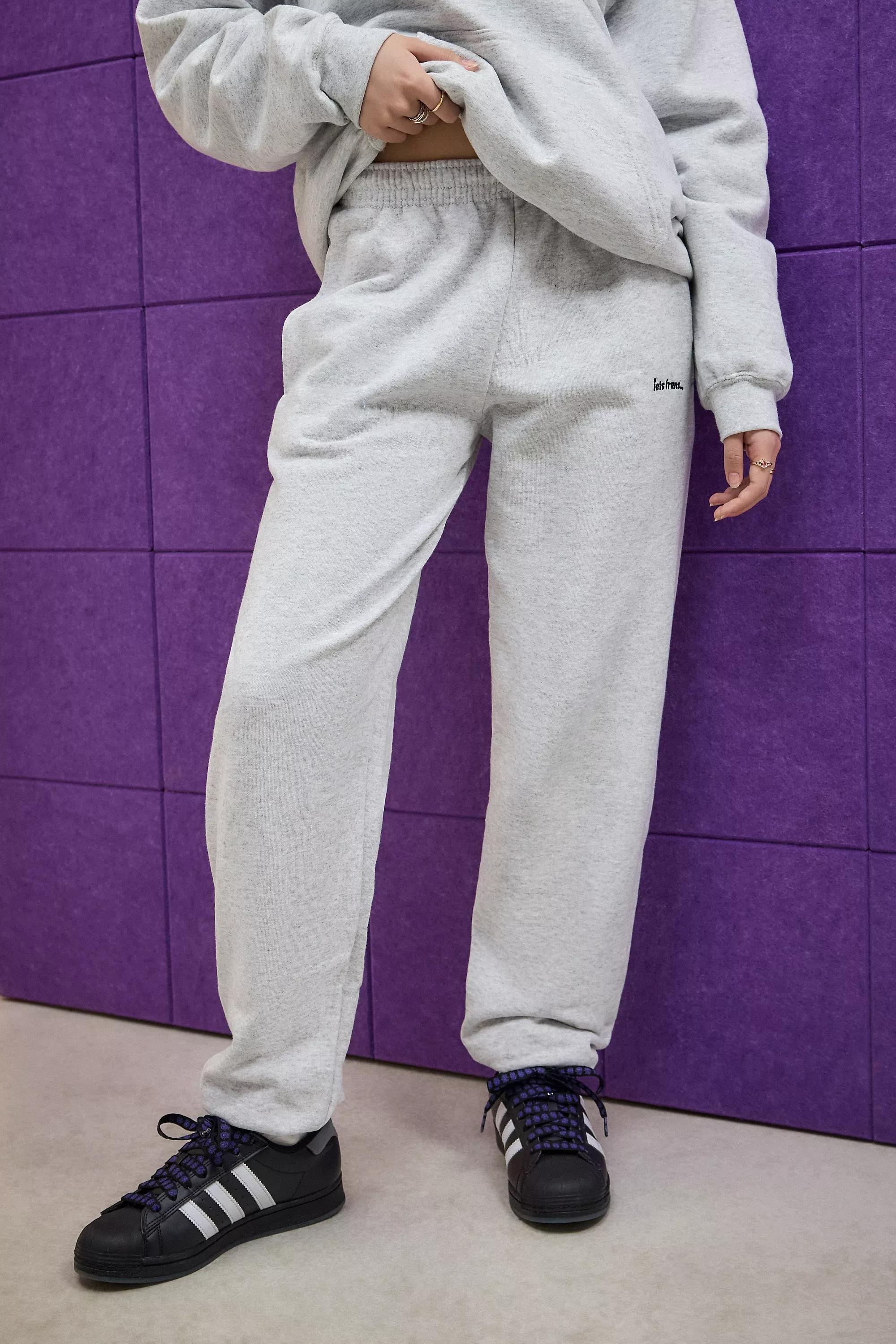 Grey Iets Frans... Cuffed Joggers, , large image number 0