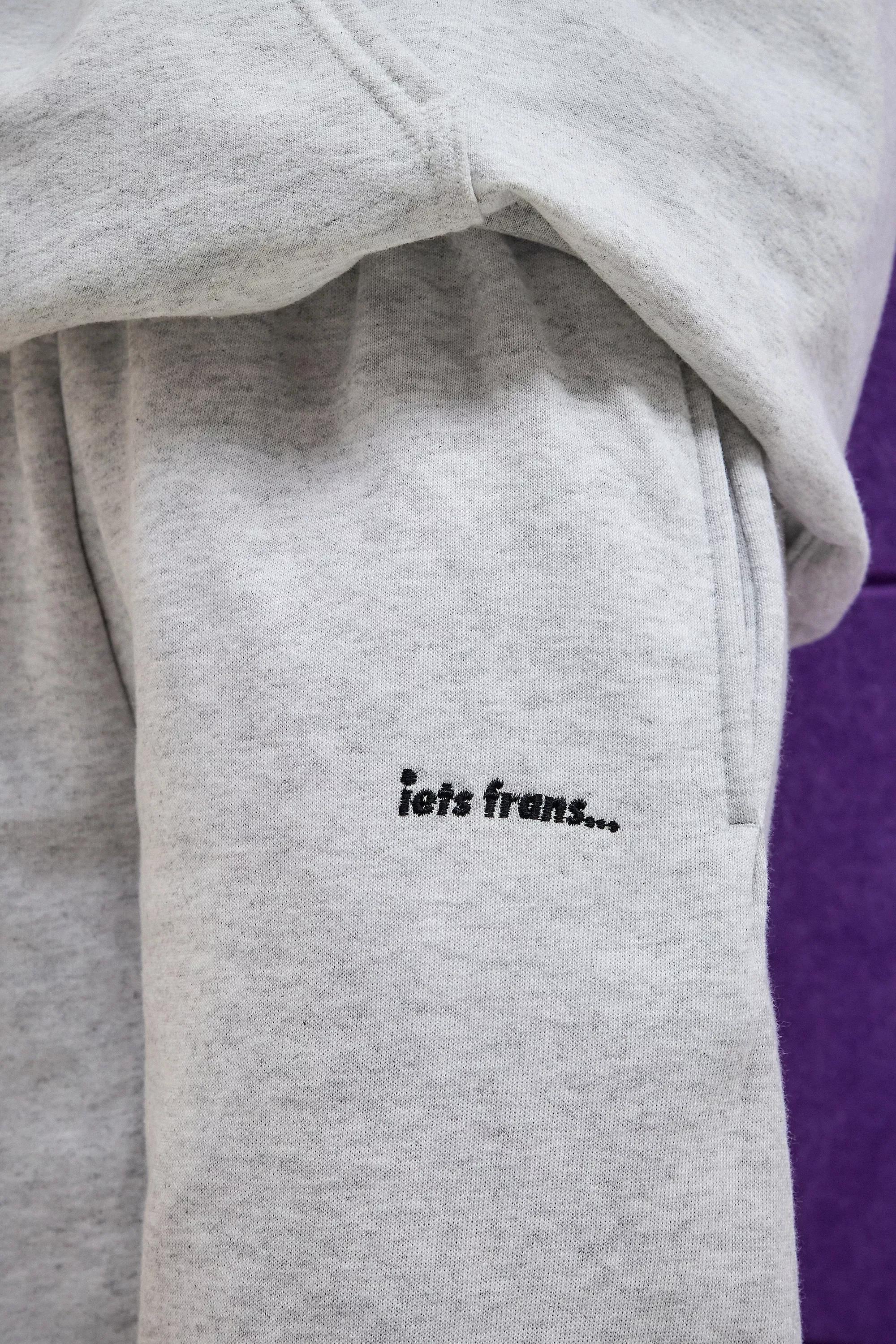 Grey Iets Frans... Cuffed Joggers, , large image number 2