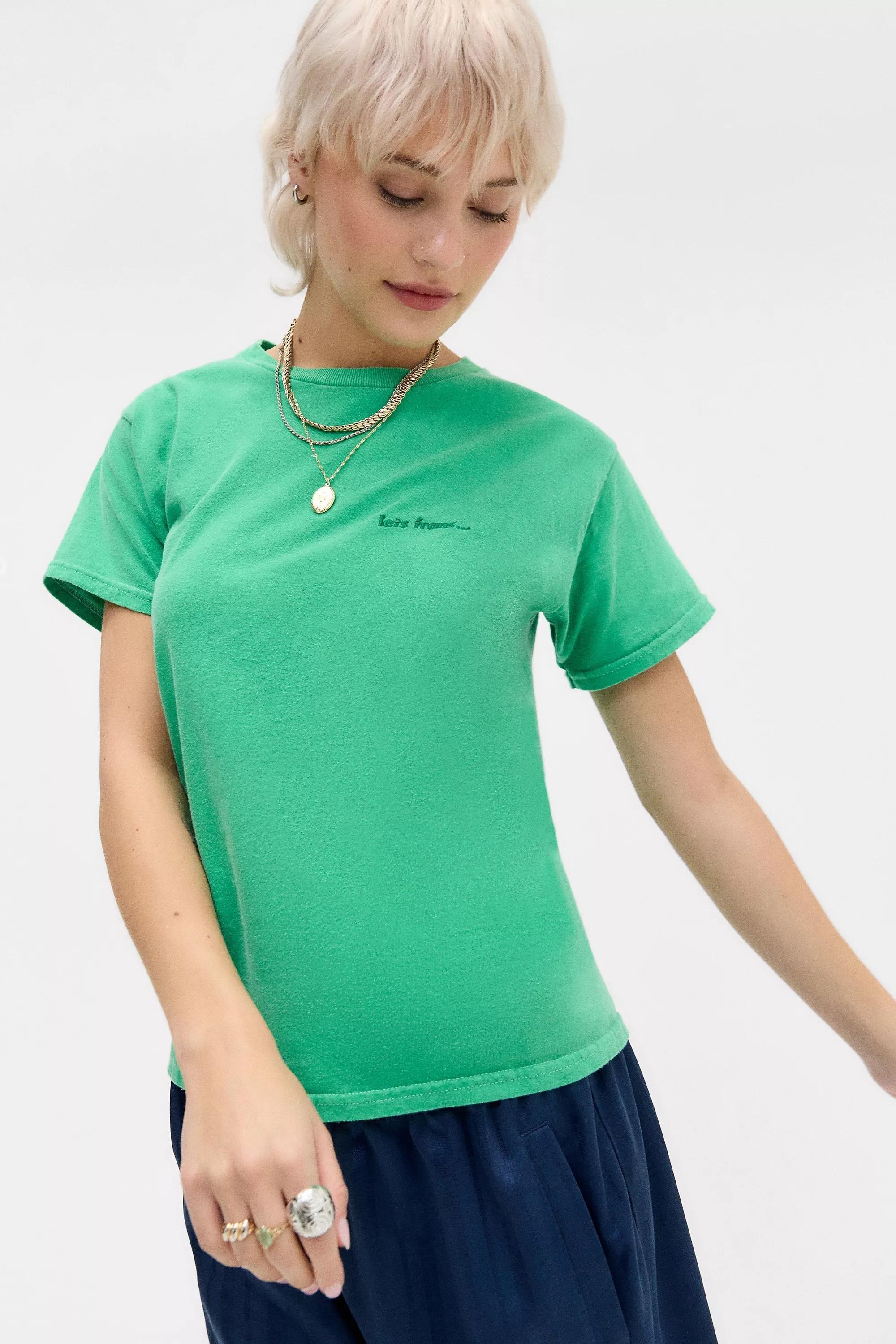 Green Iets Frans... Relaxed T-Shirt, , large image number 1