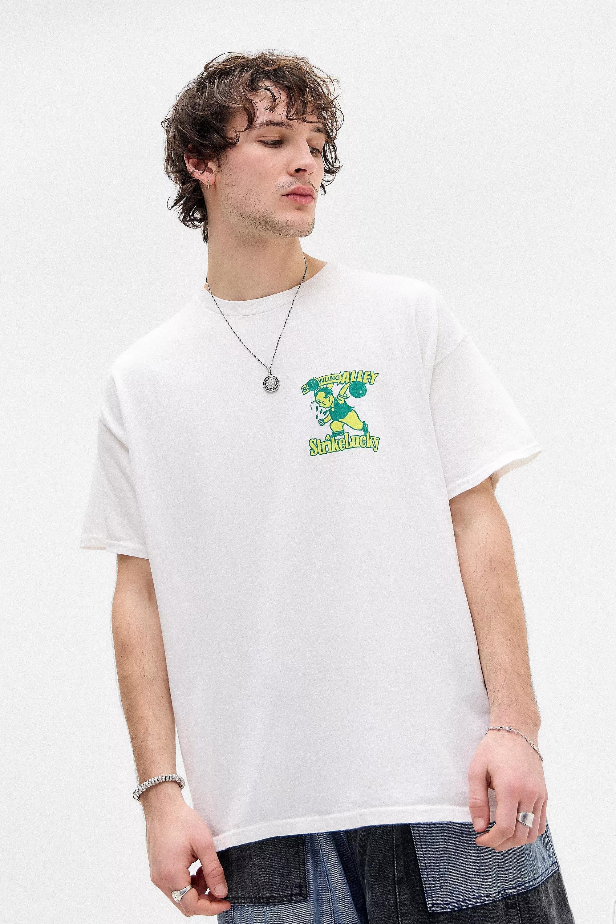White Uo Printed T-Shirt, , large image number 3