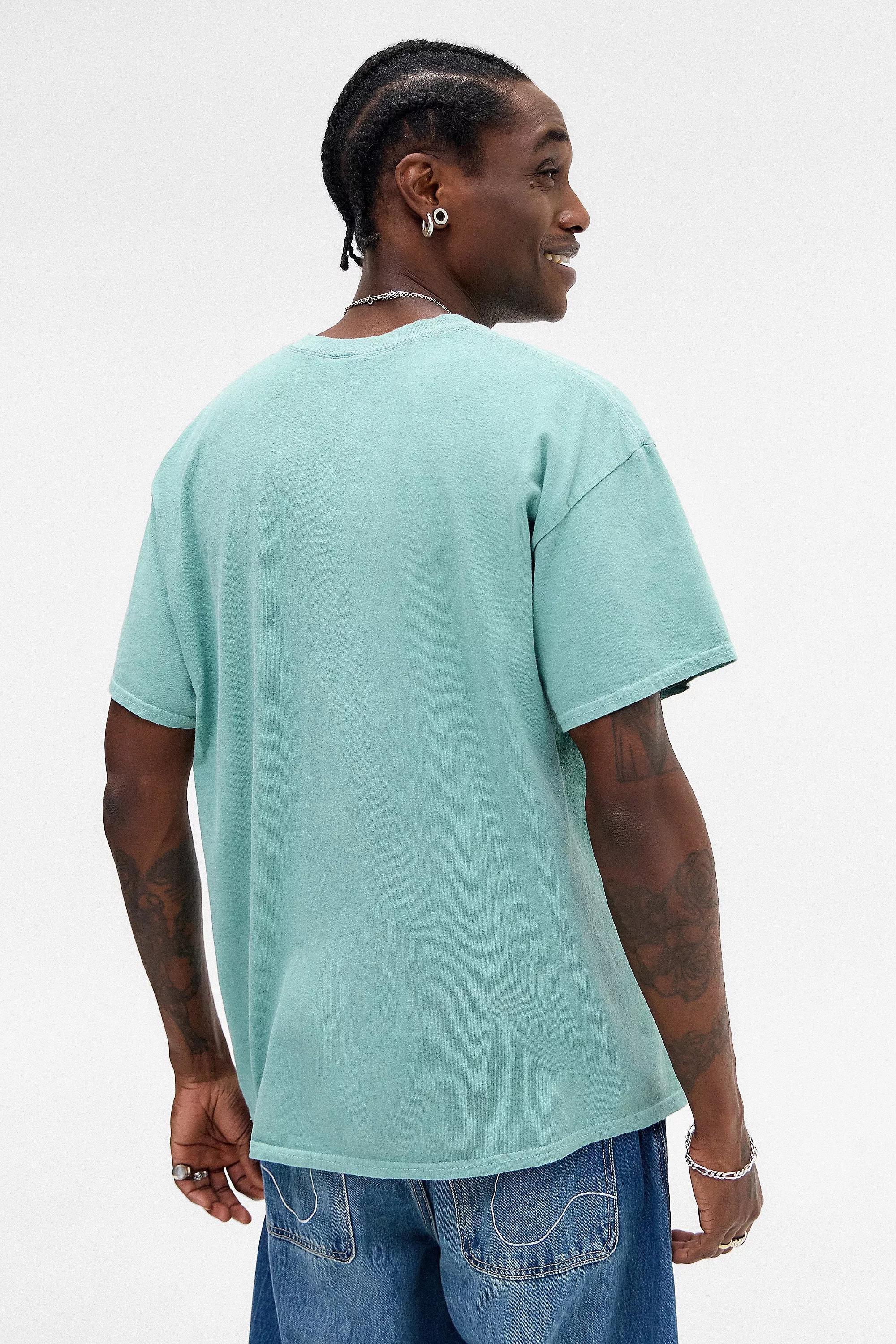Green Uo Printed T-Shirt, , large image number 3
