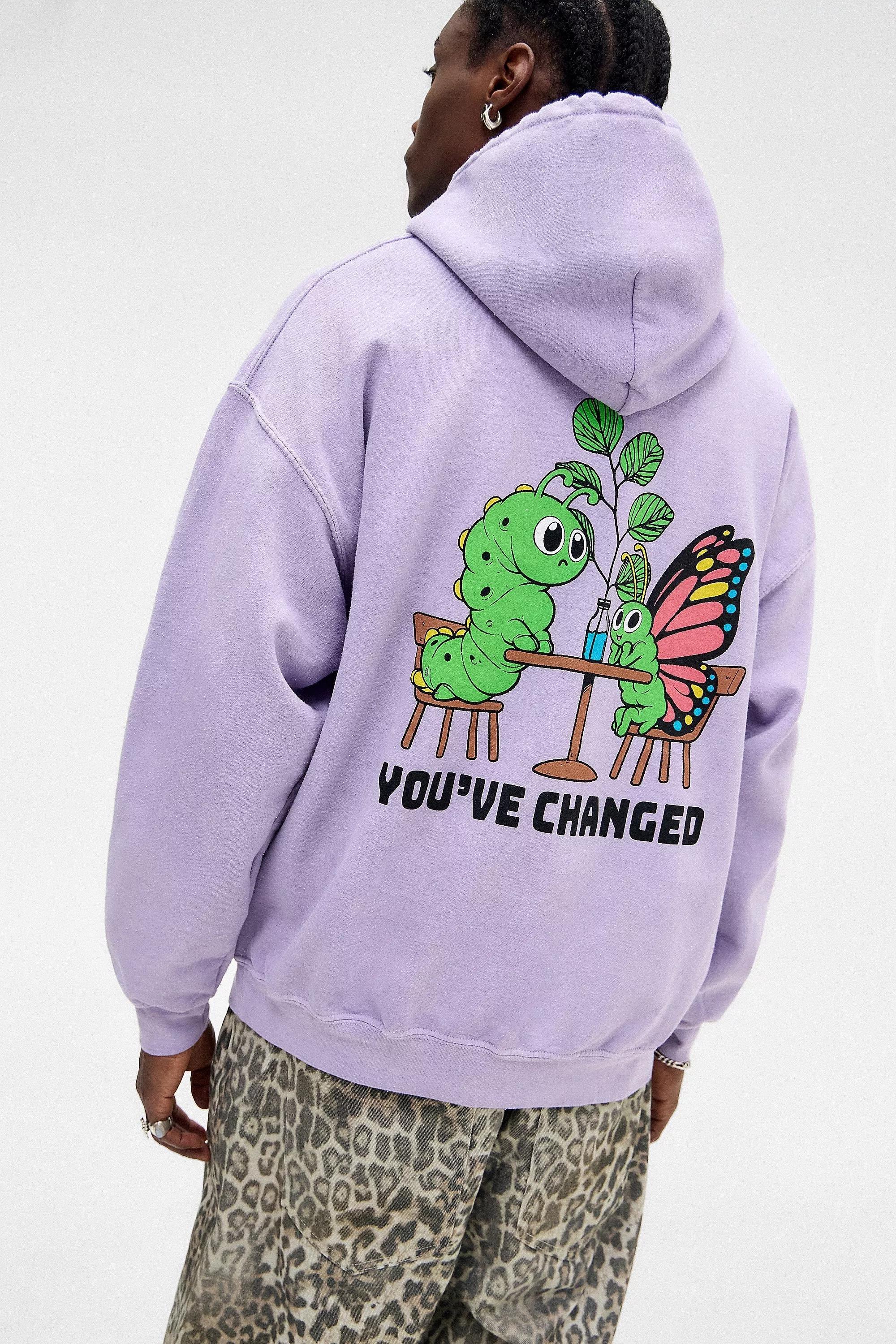 Purple UO Hoodie Novelty, , large image number 0