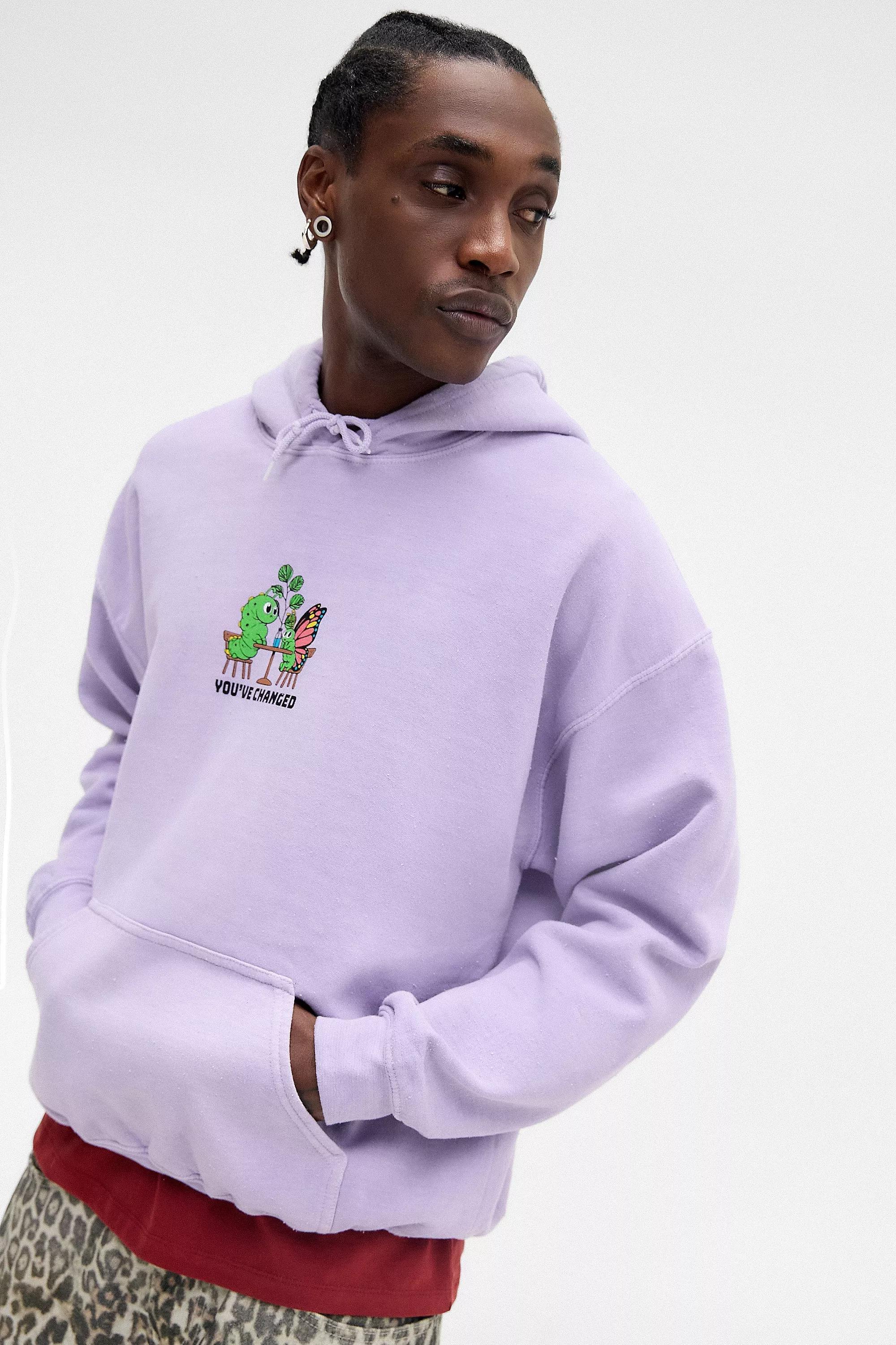 Purple UO Hoodie Novelty, , large image number 1