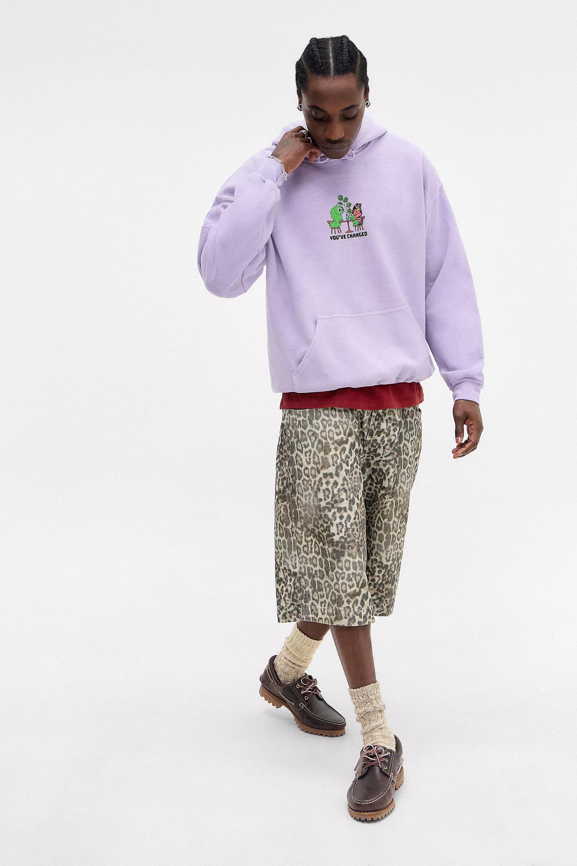 Purple UO Hoodie Novelty, , large image number 2